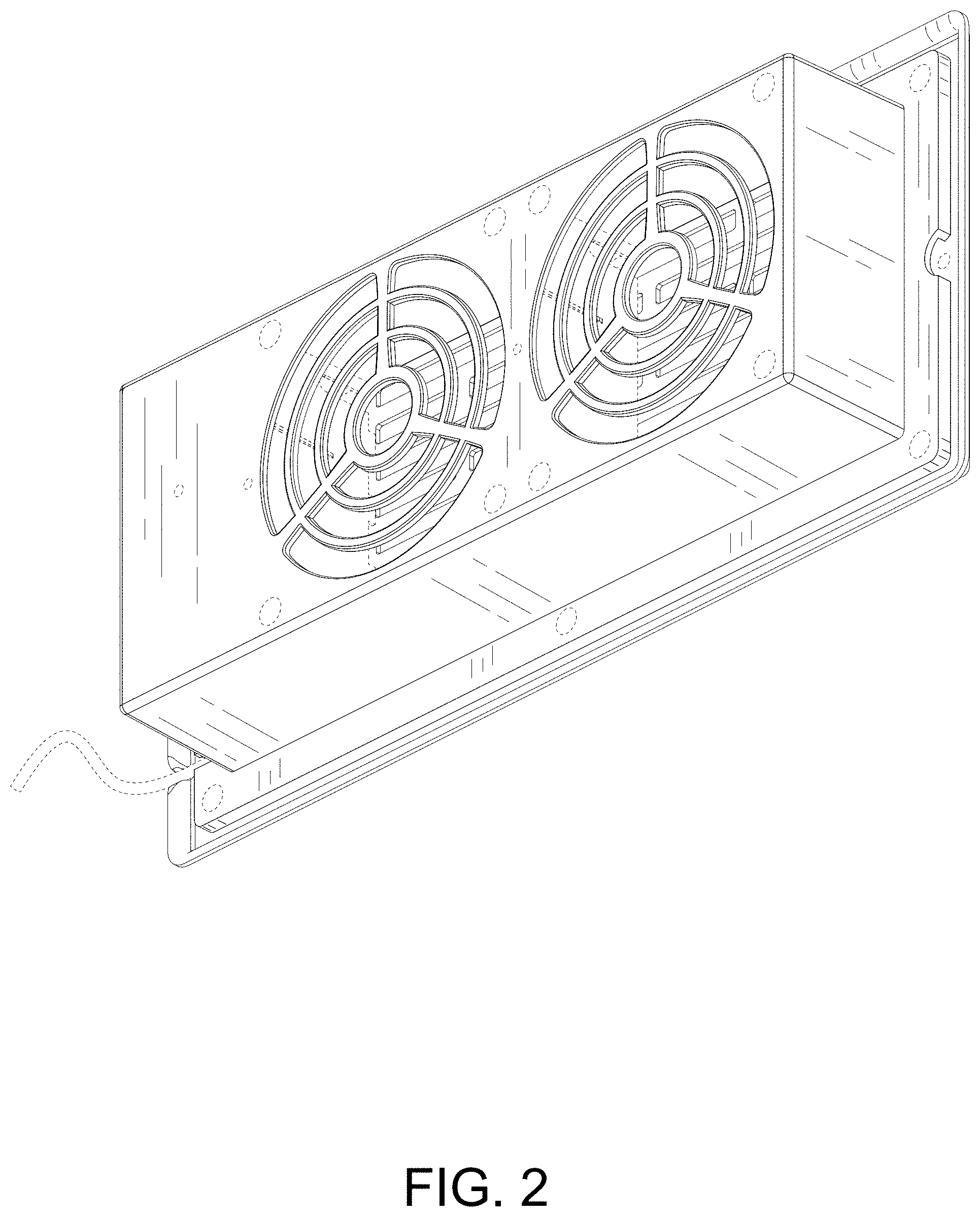 Patent USD1001261 Figure 2 – Ventilation fan