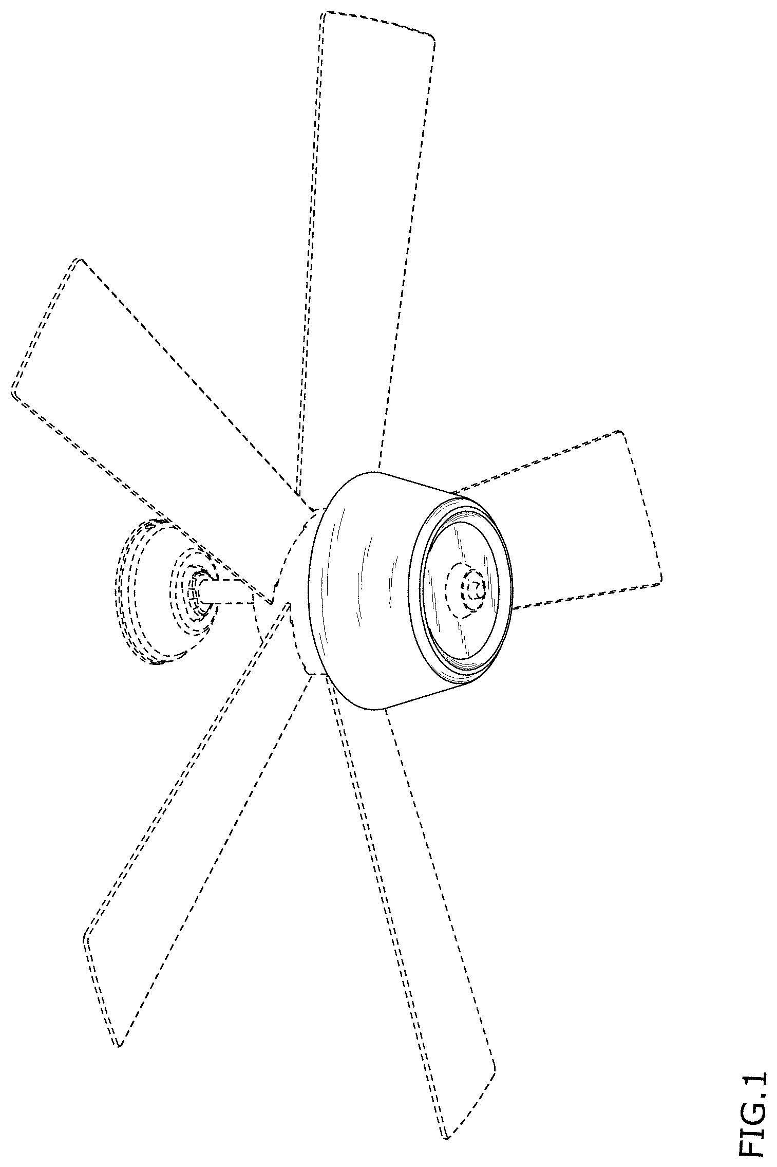 Patent USD1001263 Figure 1 – Ceiling fan light kit
