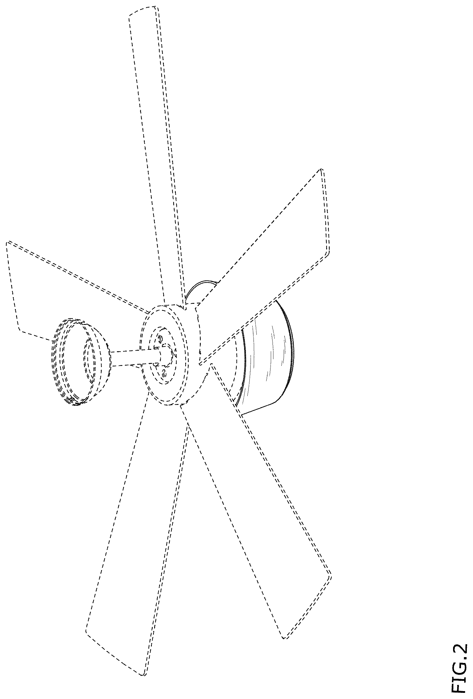 Patent USD1001263 Figure 2 – Ceiling fan light kit