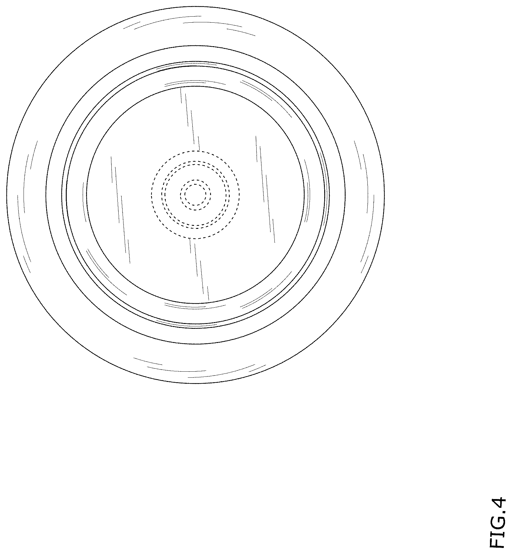 Patent USD1001263 Figure 4 – Ceiling fan light kit