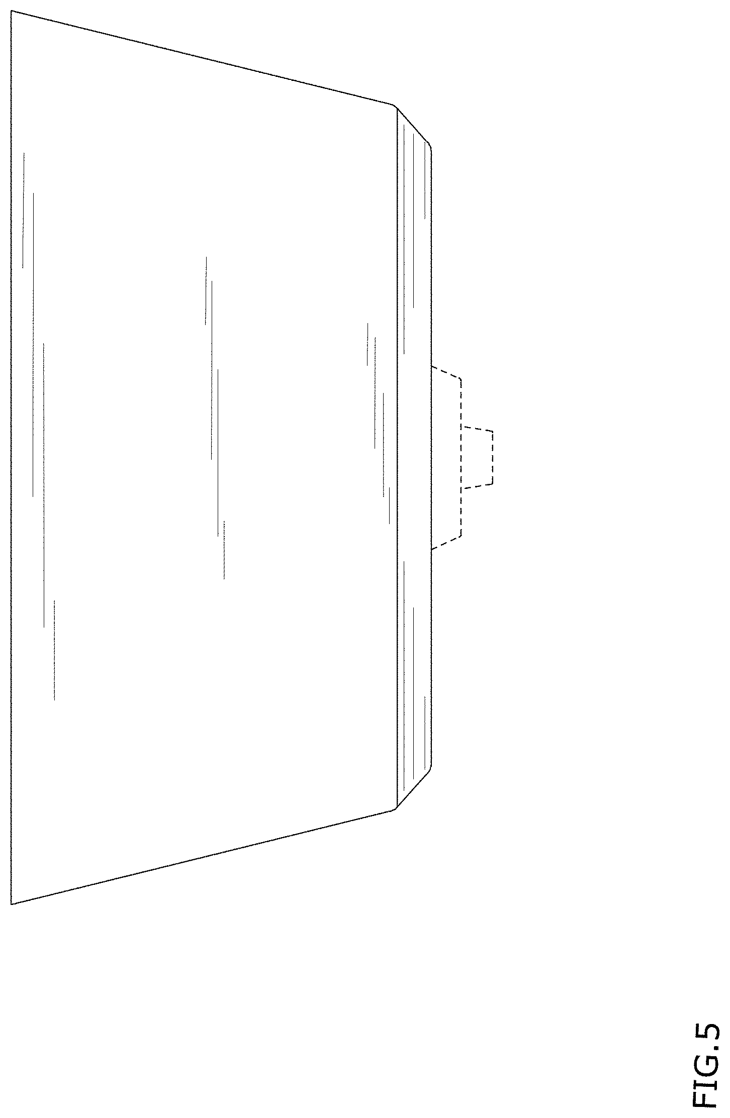 Patent USD1001263 Figure 5 – Ceiling fan light kit