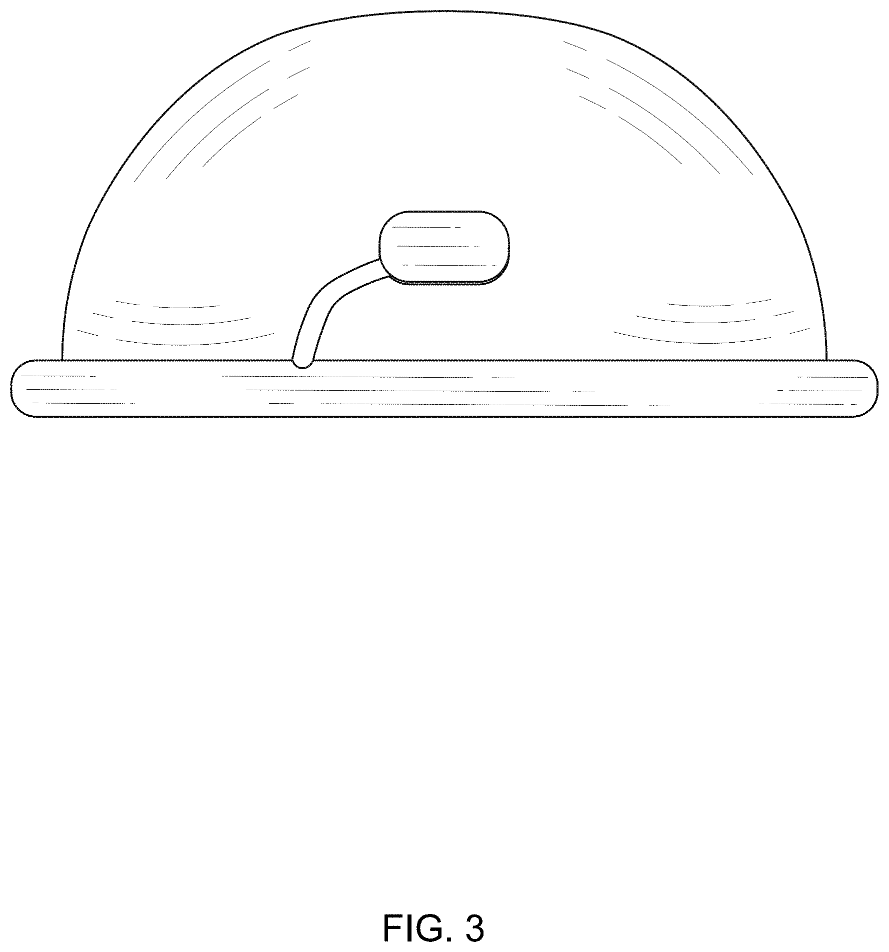 Patent USD1001268 Figure 3 – Breast milk collector