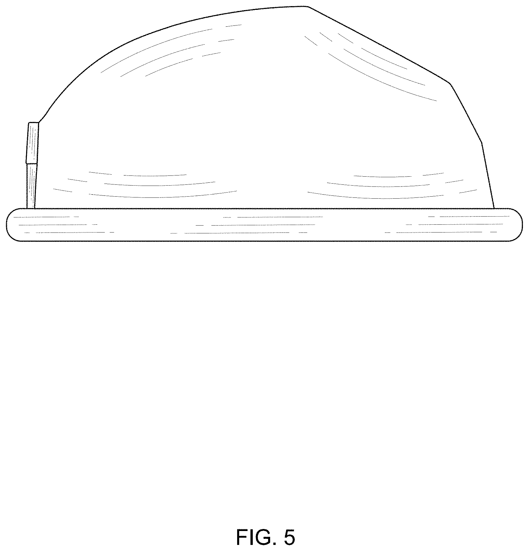 Patent USD1001268 Figure 5 – Breast milk collector