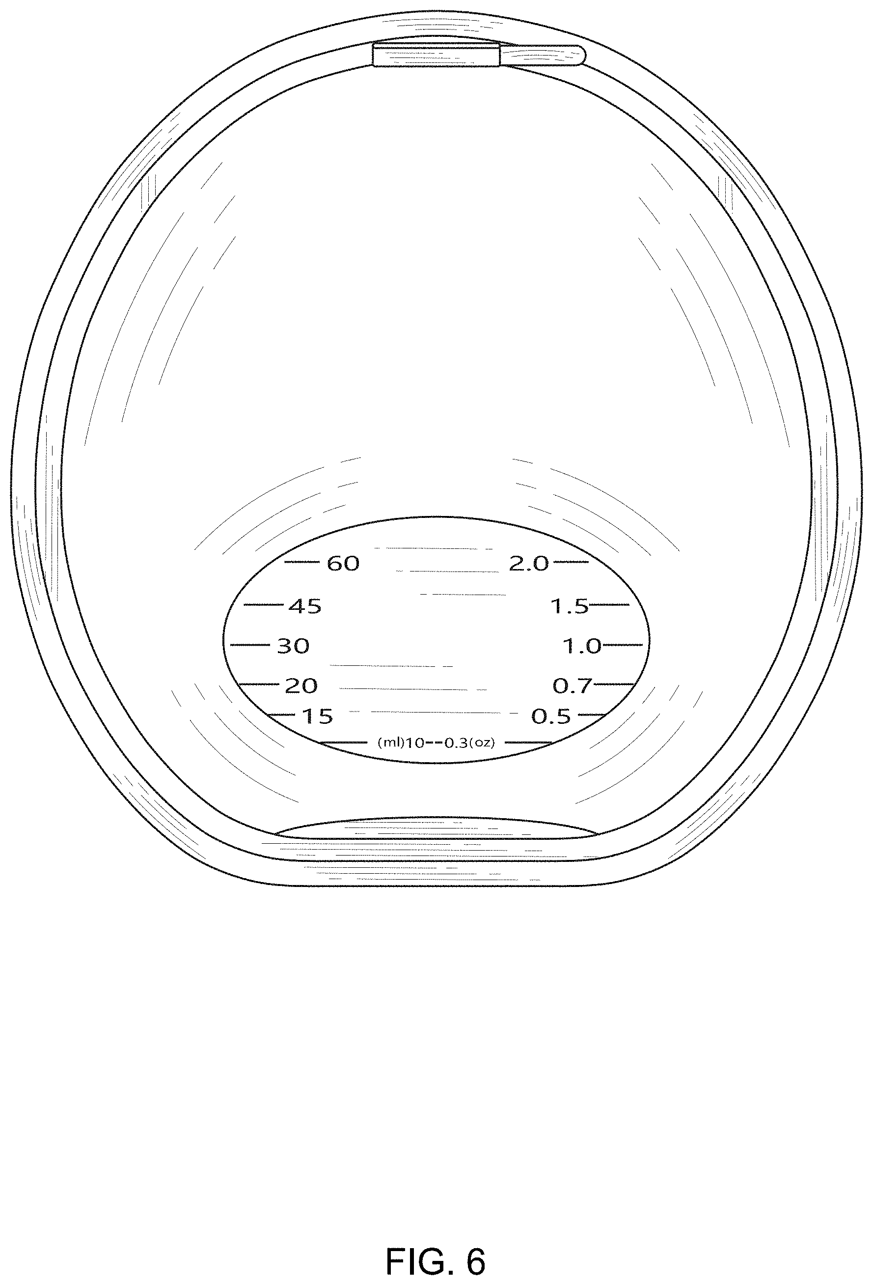 Patent USD1001268 Figure 6 – Breast milk collector