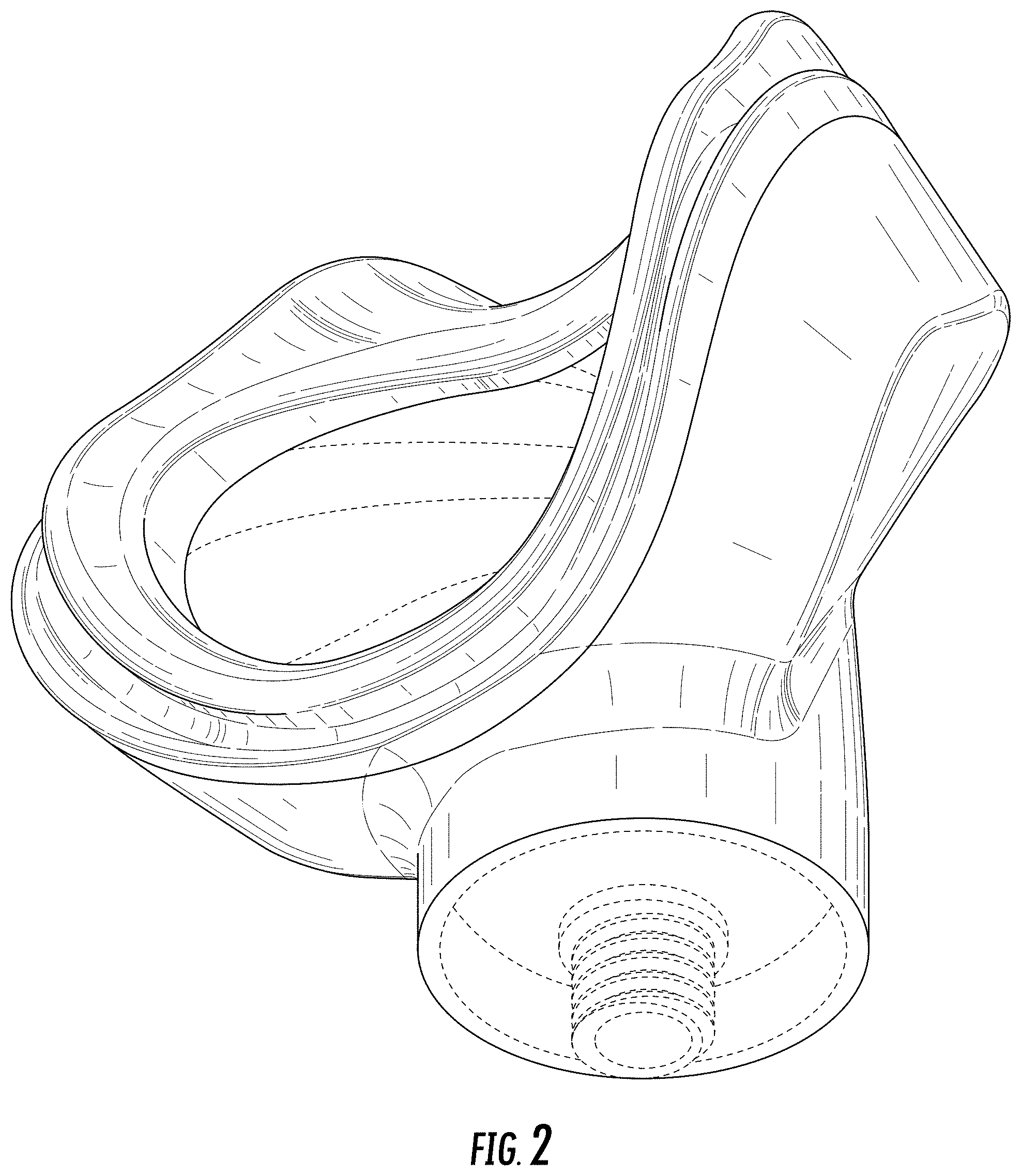 Patent USD1001269 Figure 2 – Mask