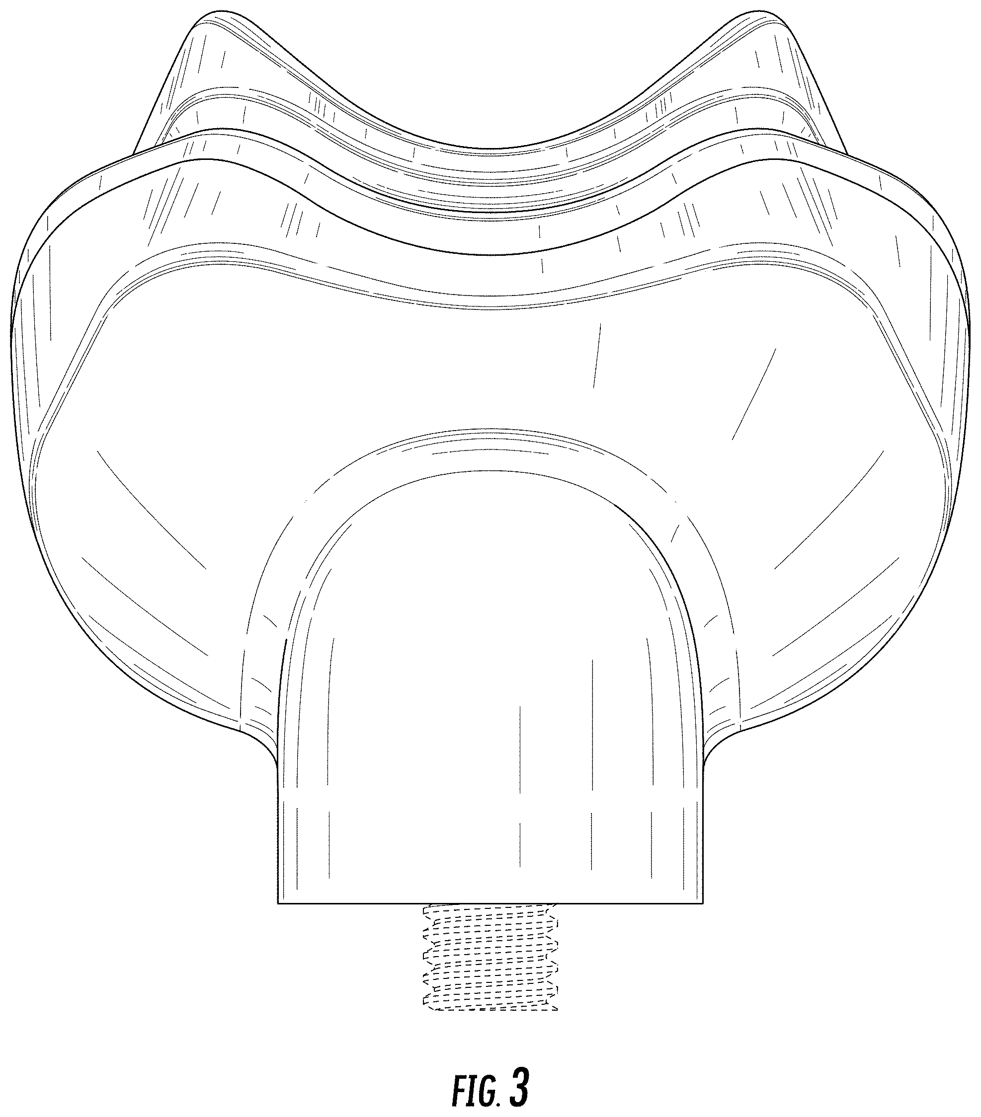 Patent USD1001269 Figure 3 – Mask
