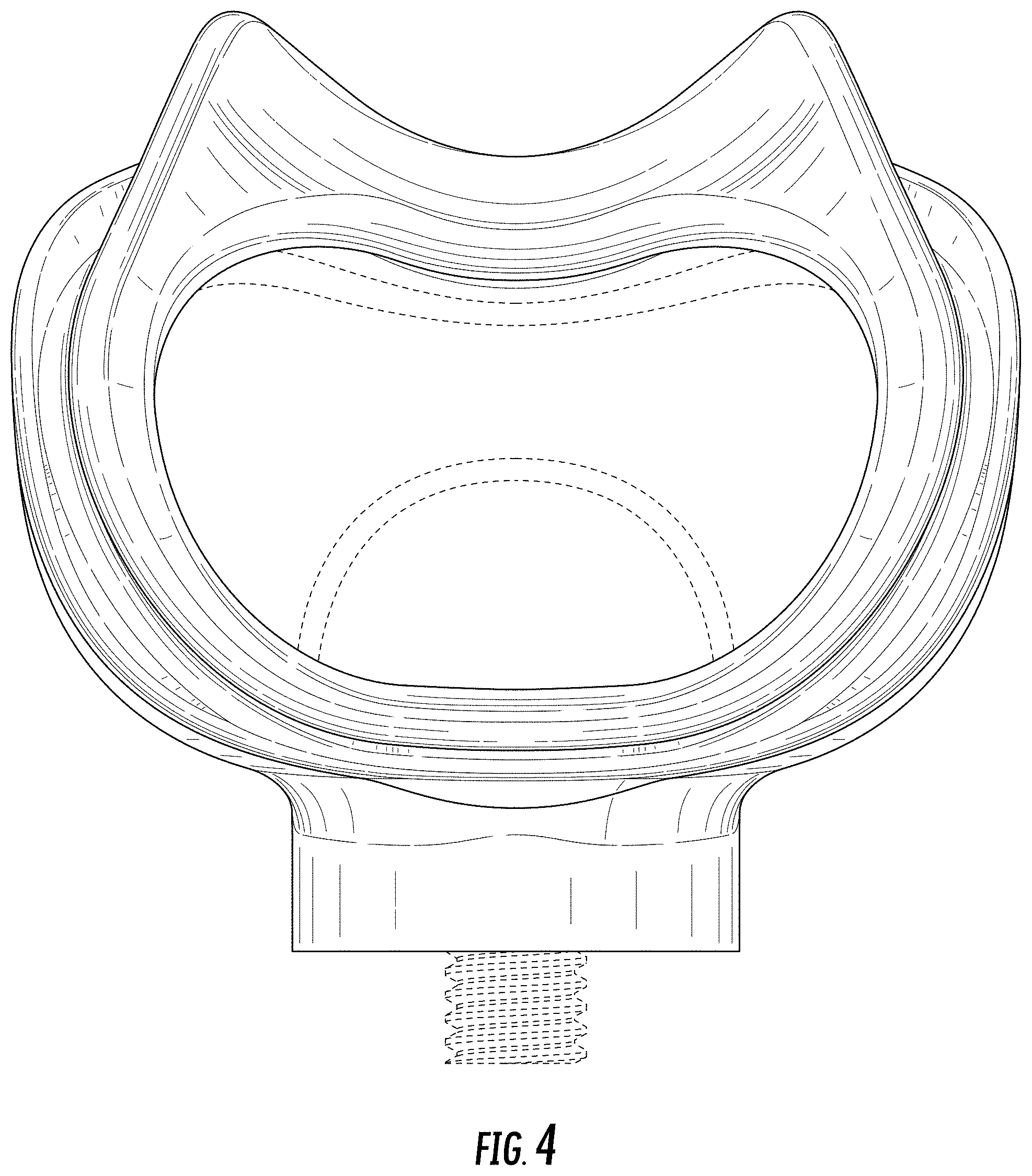 Patent USD1001269 Figure 4 – Mask