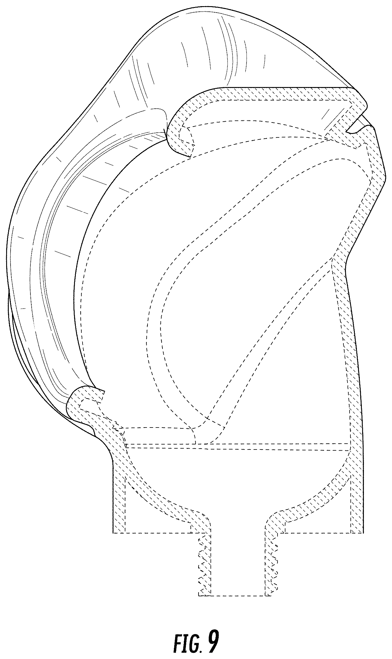Patent USD1001269 Figure 9 – Mask