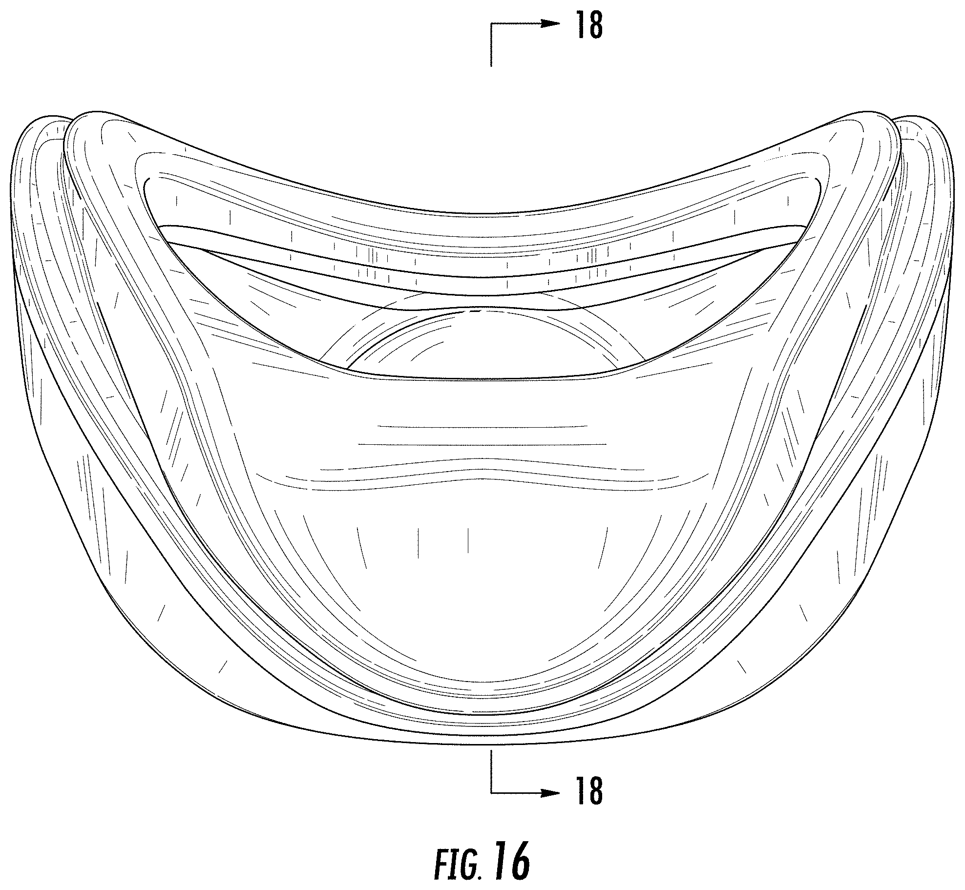 Patent USD1001269 Figure 16 – Mask