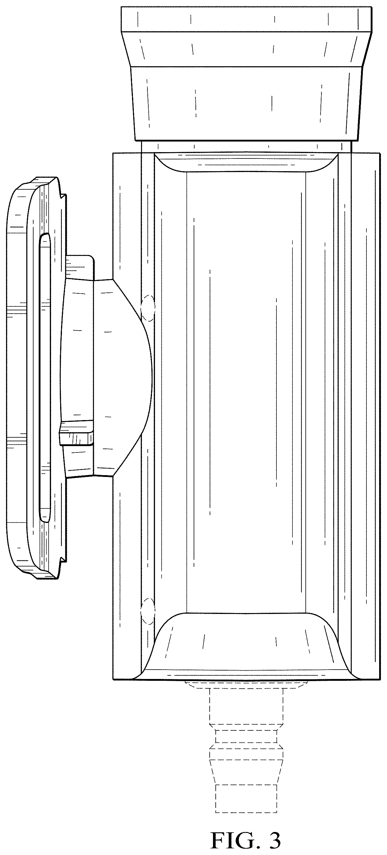Patent USD1001270 Figure 3 – Pressure regulation device