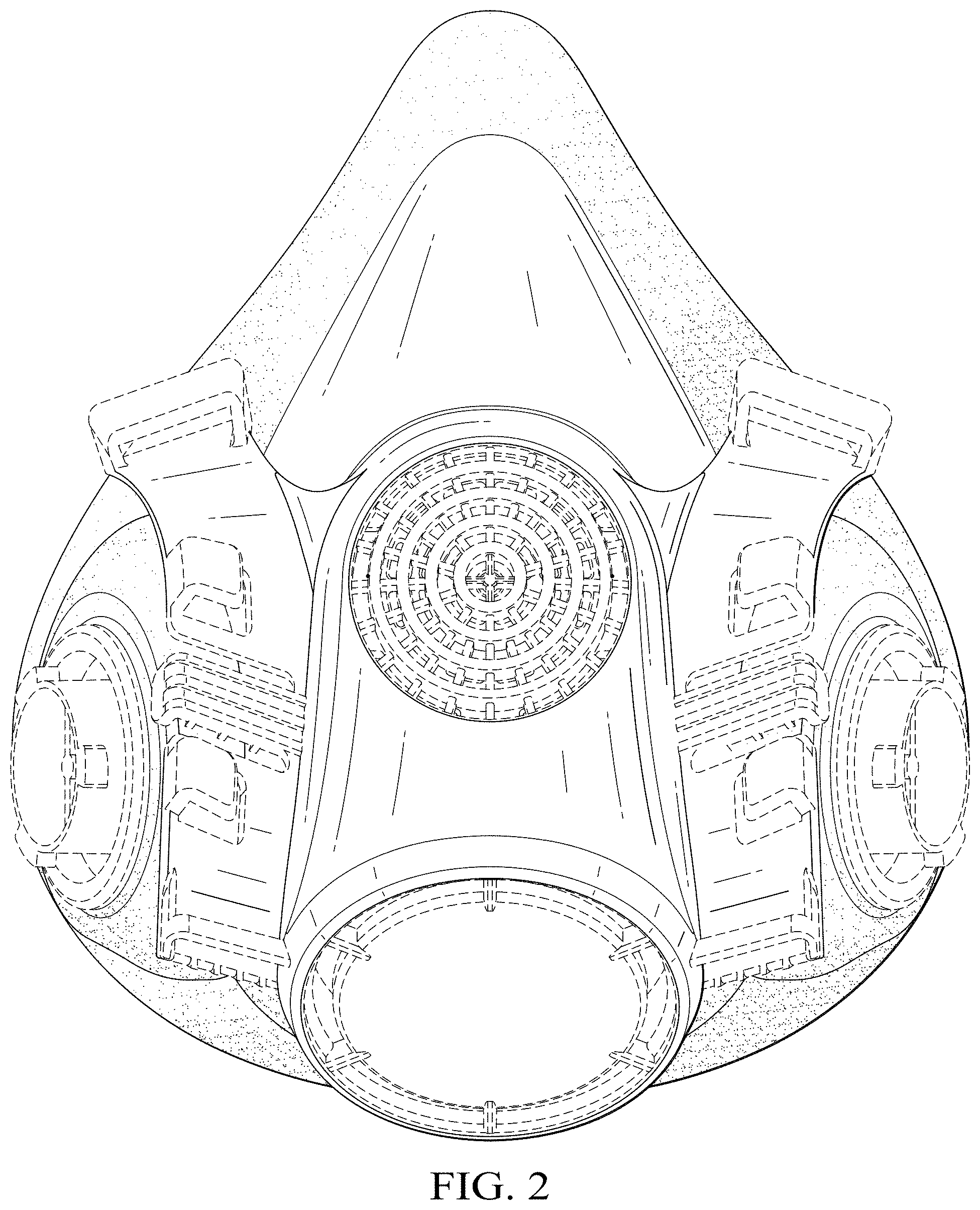 Patent USD1001271 Figure 2 – Respirator