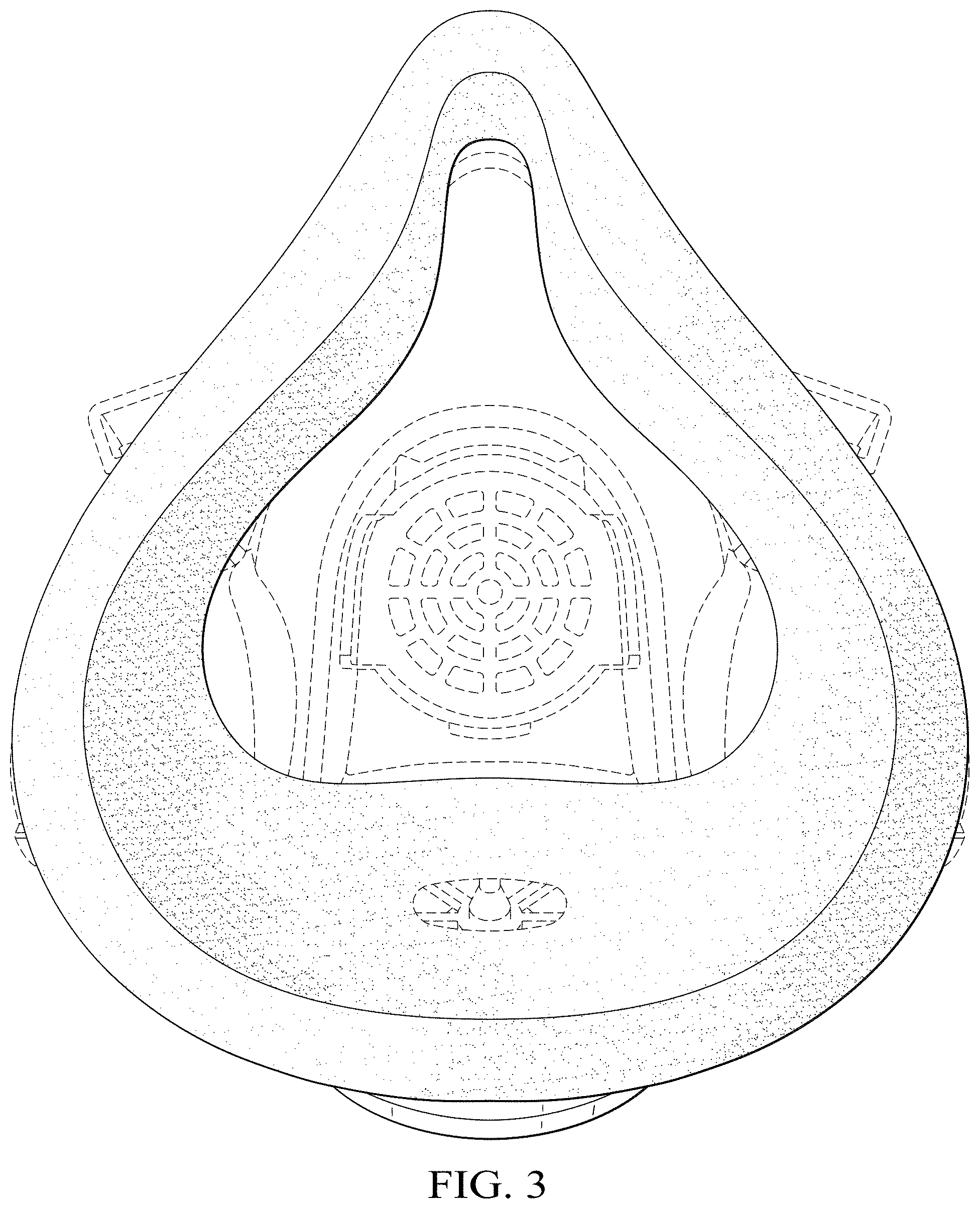 Patent USD1001271 Figure 3 – Respirator