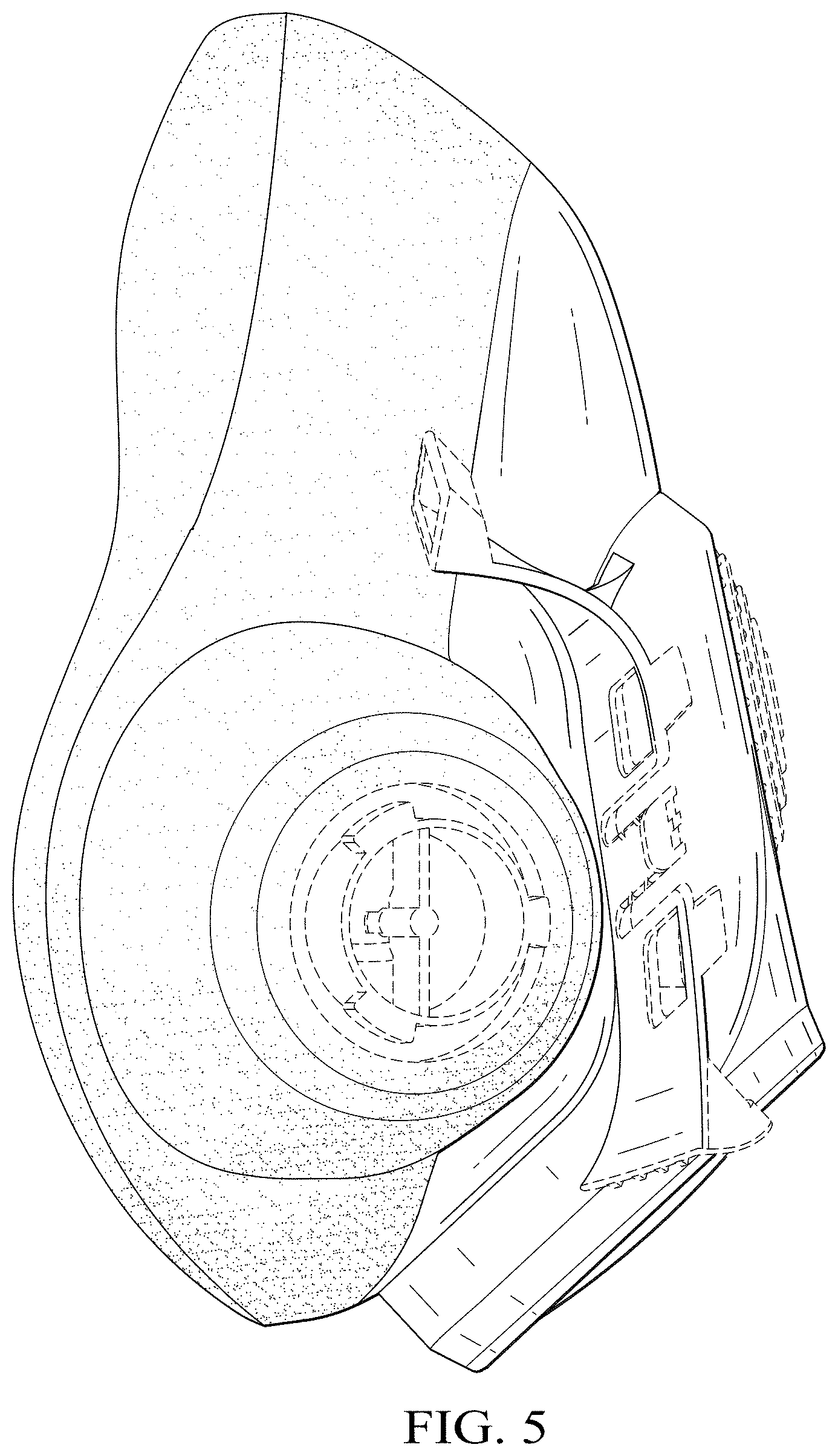 Patent USD1001271 Figure 5 – Respirator