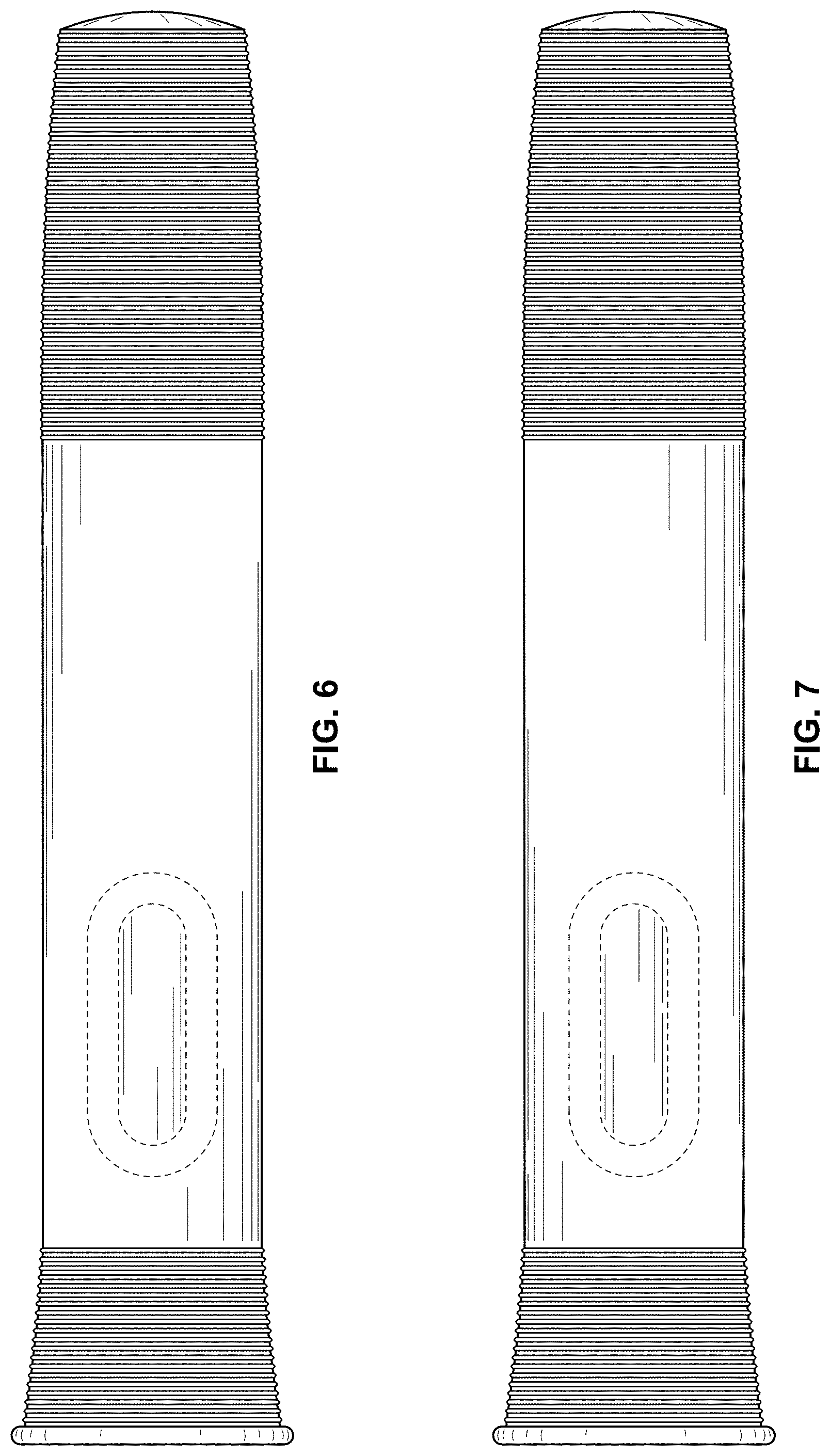 Patent USD1001272 Figure 3 – Autoinjector with removable cap
