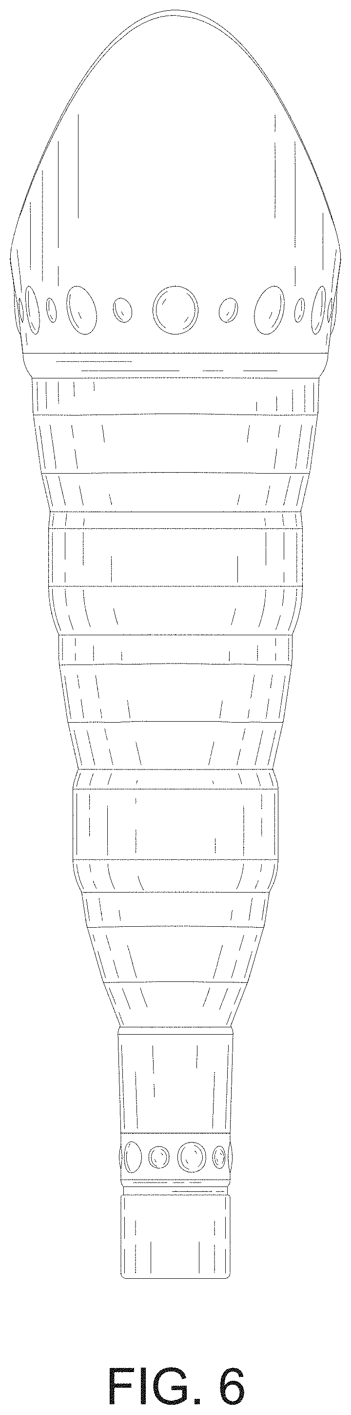 Patent USD1001275 Figure 6 – Foldable urination device