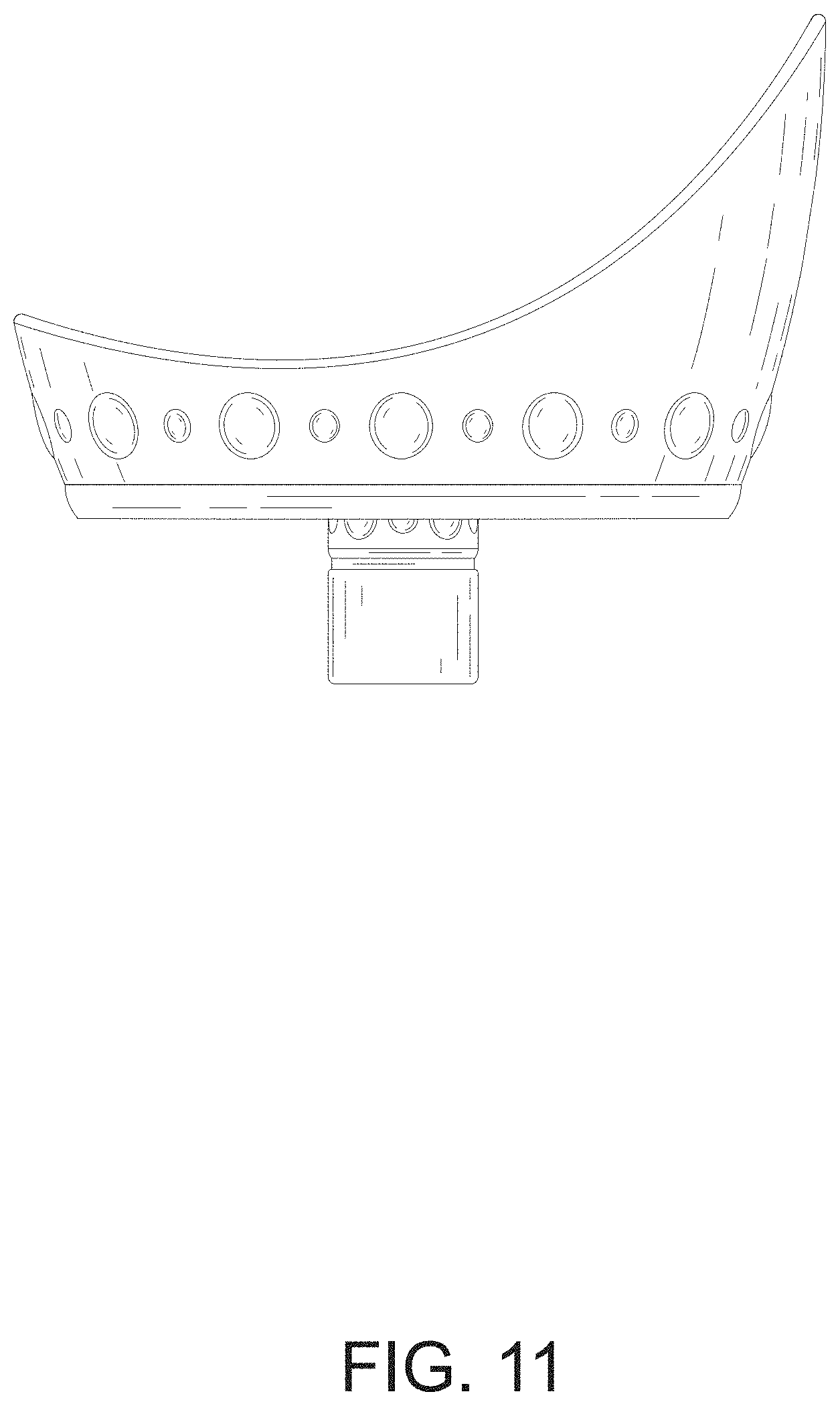 Patent USD1001275 Figure 11 – Foldable urination device