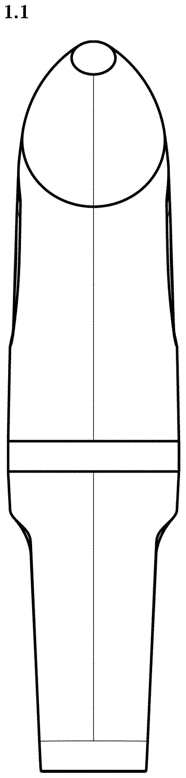 Patent USD1001279 Figure 1 – Handheld device for medical imaging