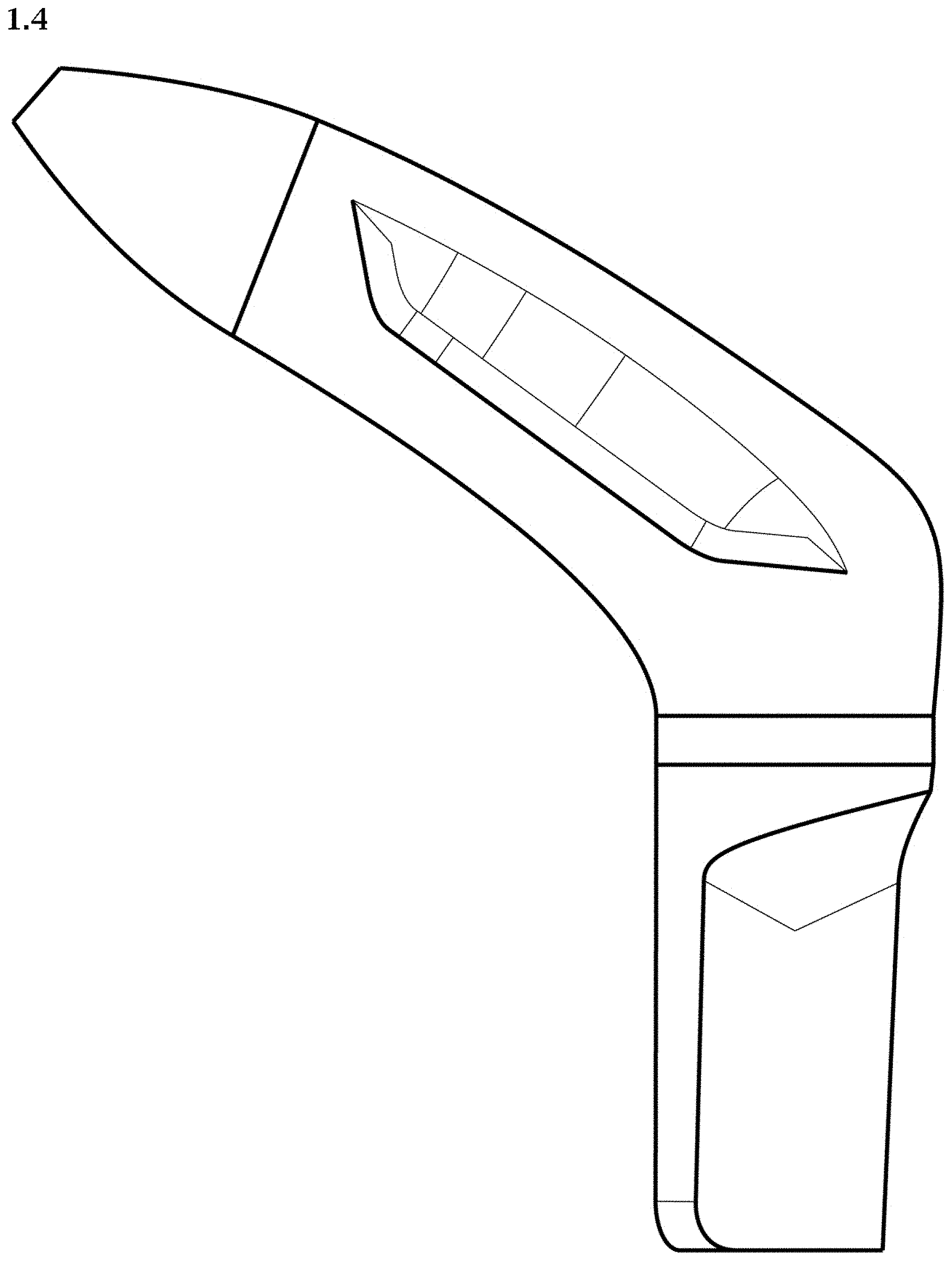 Patent USD1001279 Figure 4 – Handheld device for medical imaging