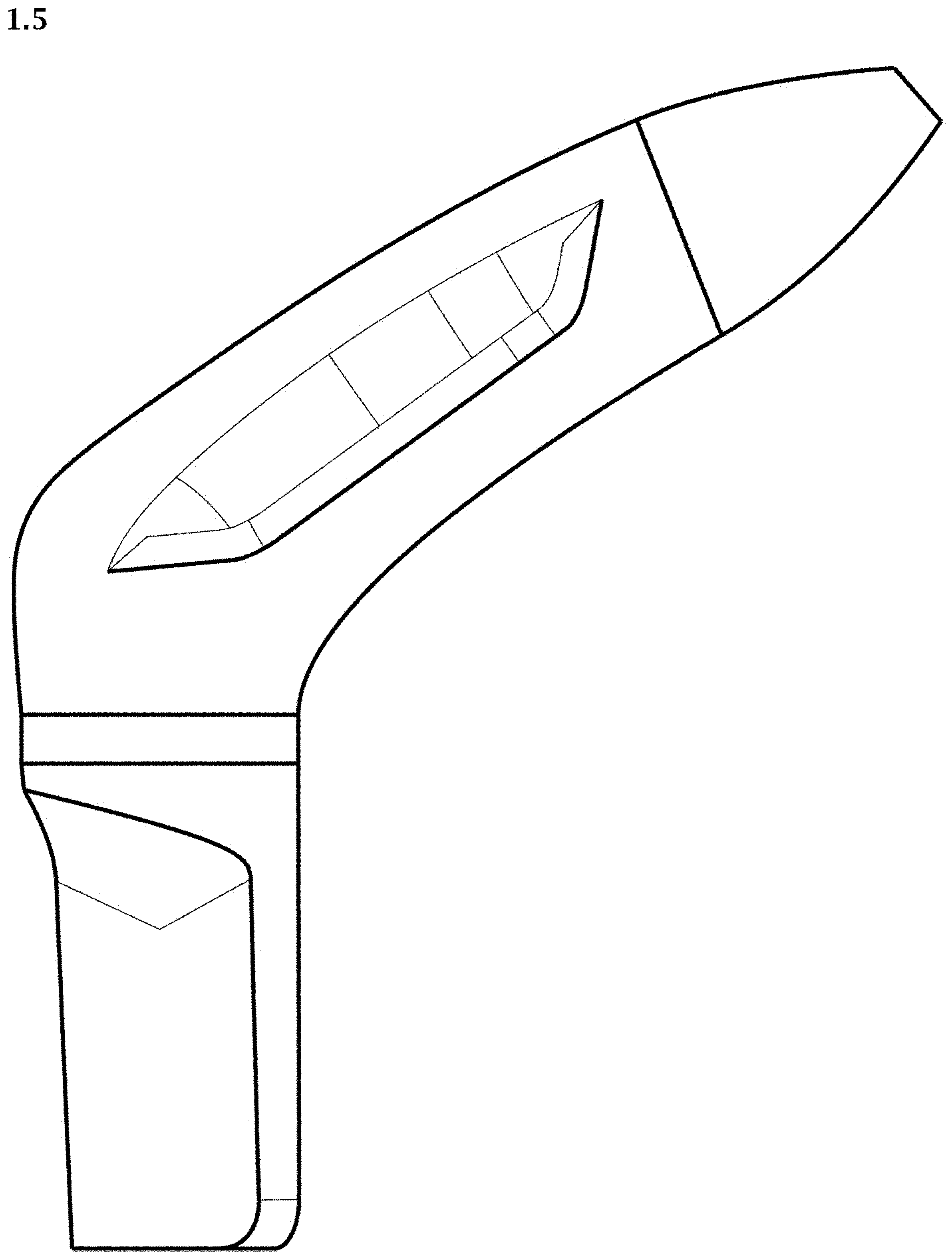 Patent USD1001279 Figure 5 – Handheld device for medical imaging