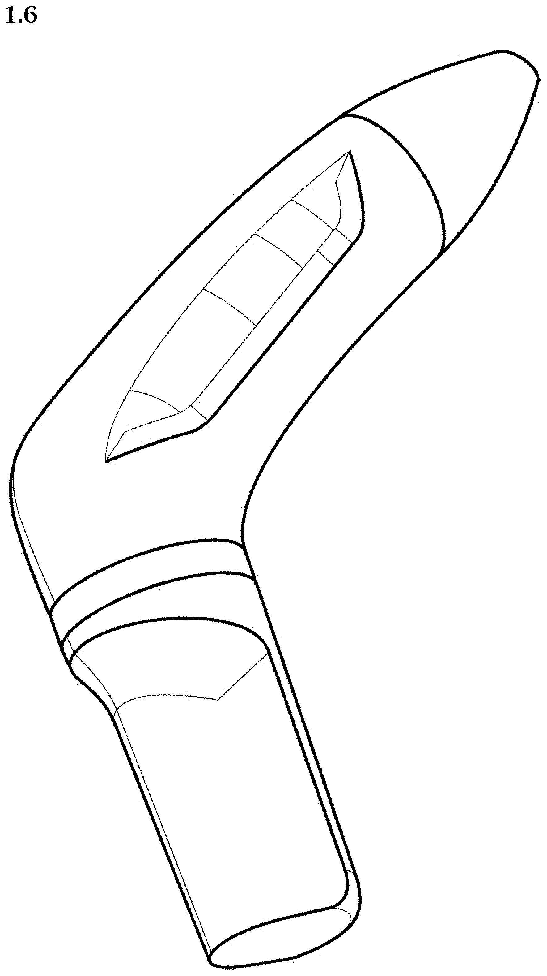 Patent USD1001279 Figure 6 – Handheld device for medical imaging