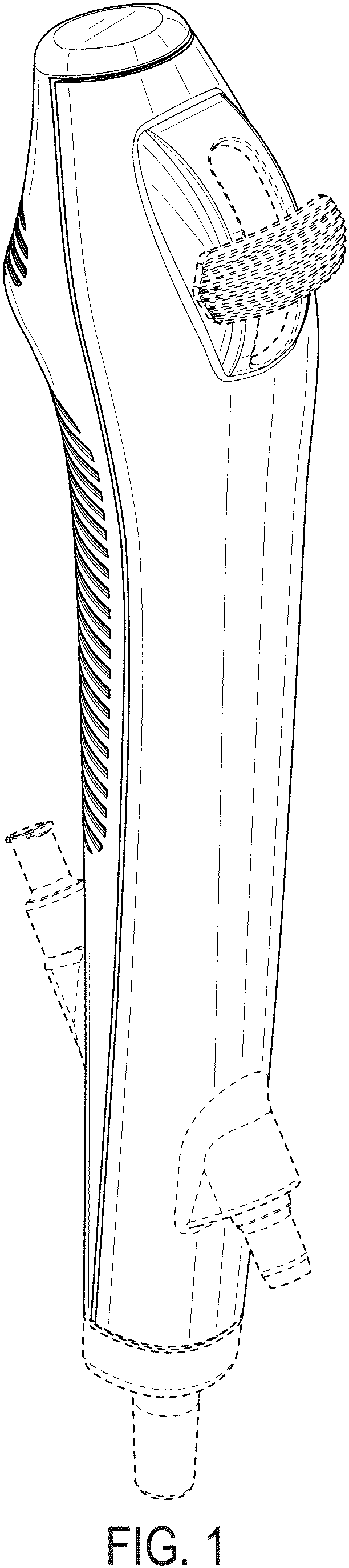 Patent USD1001280 Figure 1 – Endoscope handle