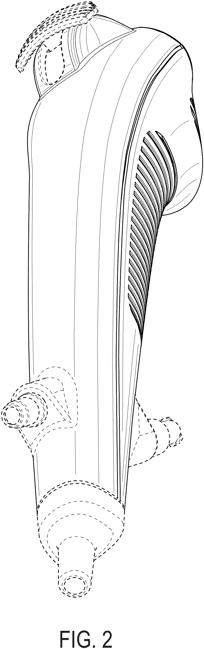 Patent USD1001280 Figure 2 – Endoscope handle