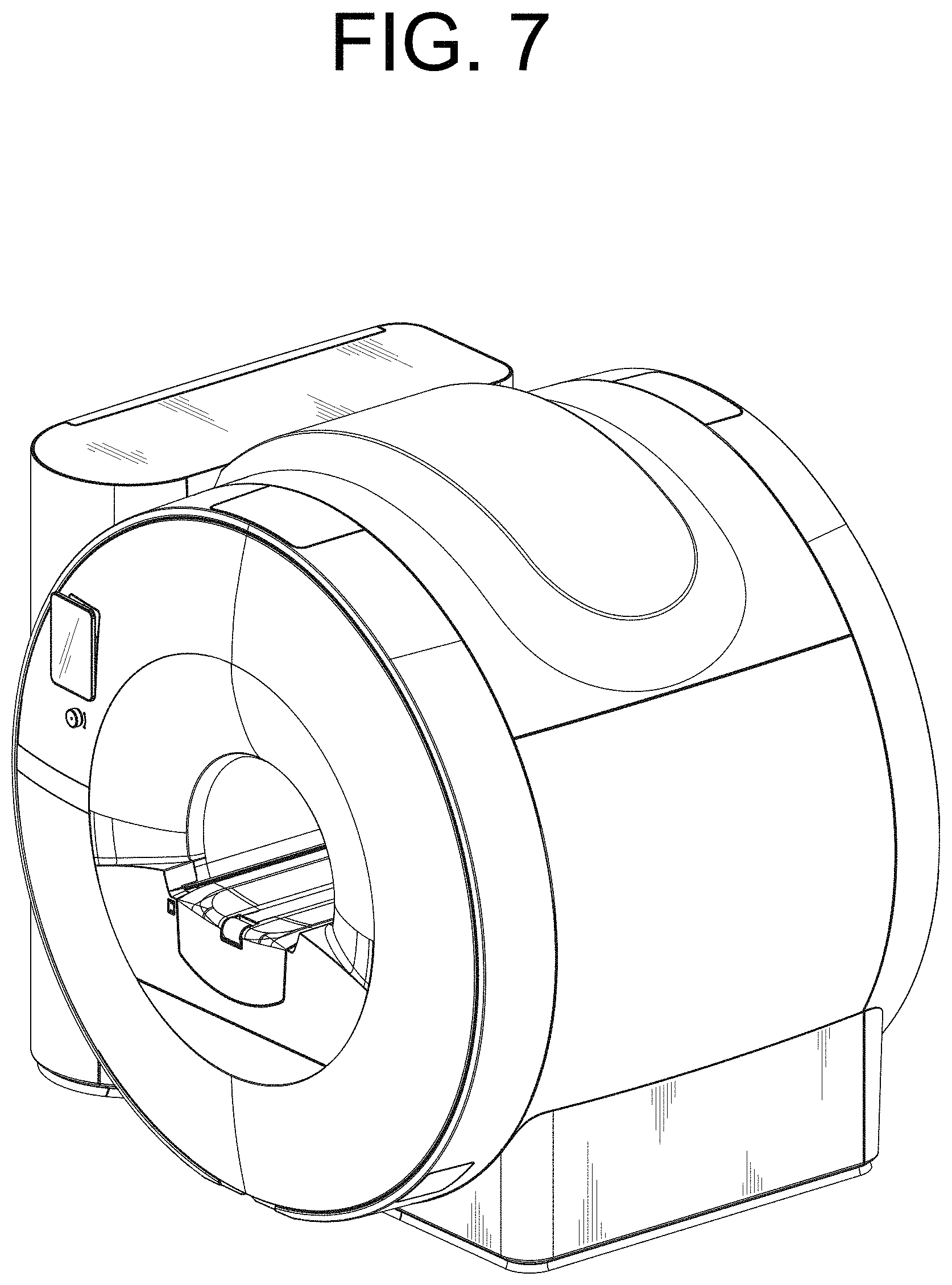 Patent USD1001284 Figure 7 – Medical imaging device
