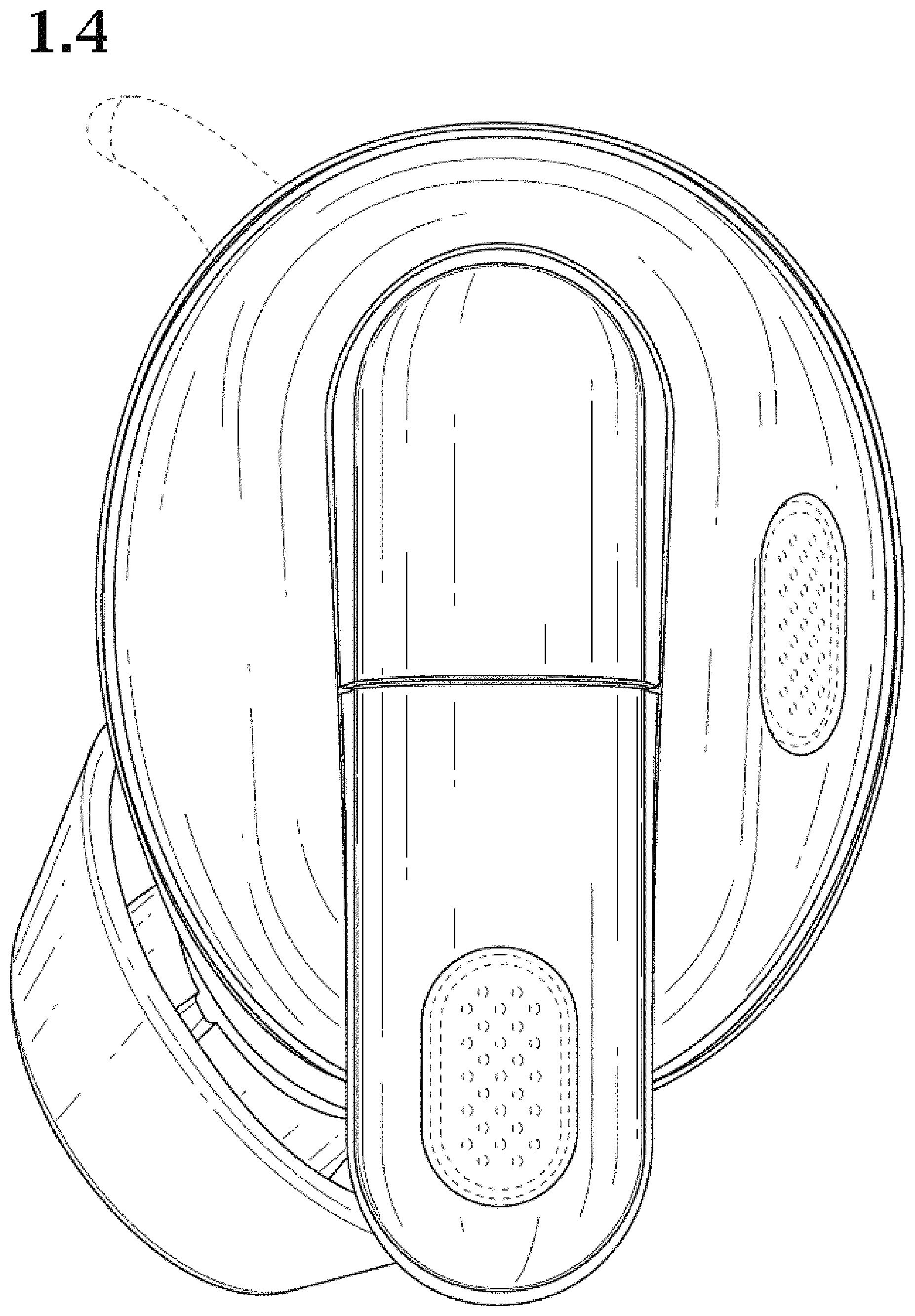 Patent USD1001287 Figure 4 – Hearing aid