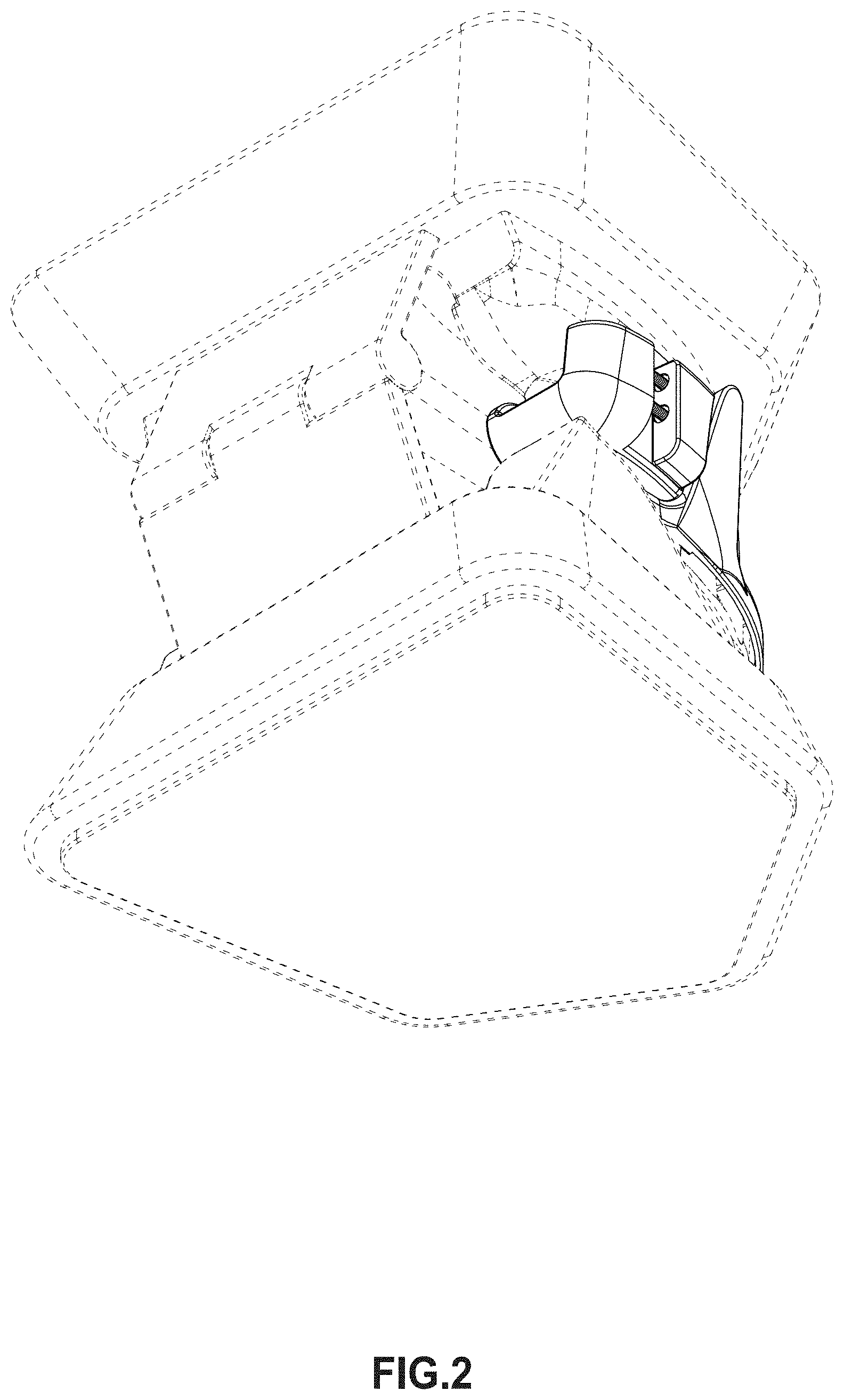 Patent USD1001288 Figure 2 – Passive snore-sensitive mandibular protrusion optimizer oral appliance for obstructive sleep apnea prevention