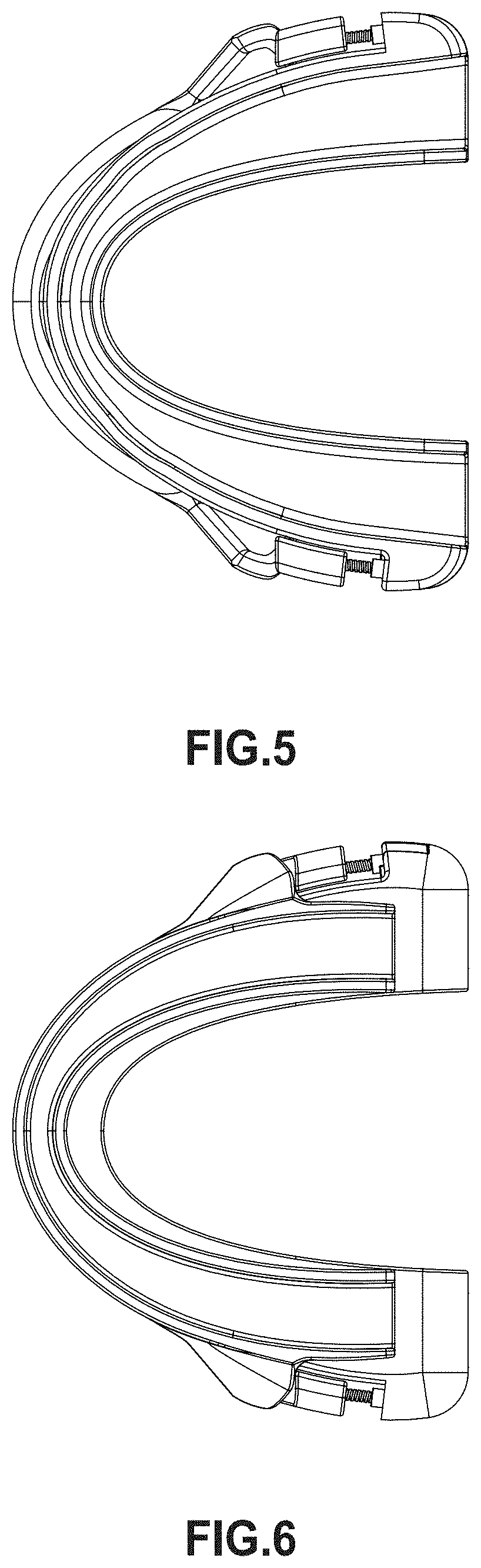 Patent USD1001288 Figure 4 – Passive snore-sensitive mandibular protrusion optimizer oral appliance for obstructive sleep apnea prevention