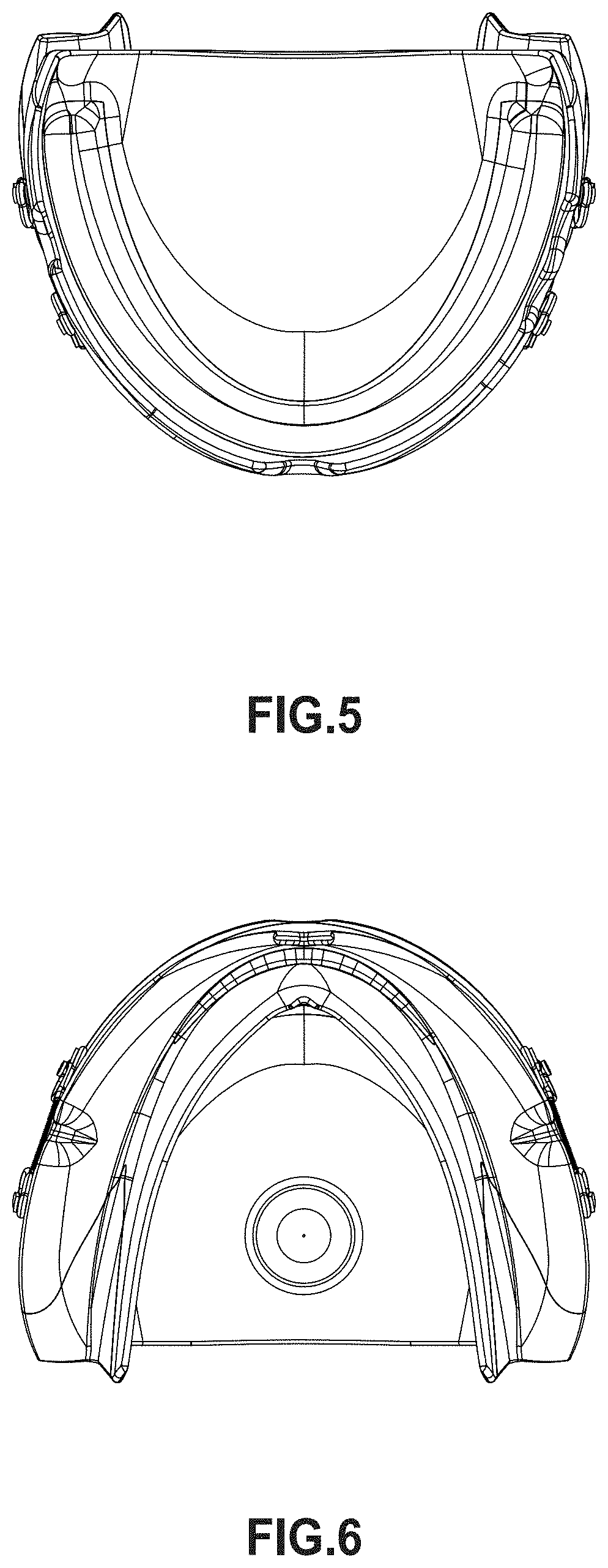 Patent USD1001289 Figure 4 – Centric relation self registering full denture oral appliance for direct mounting on laboratory articulator