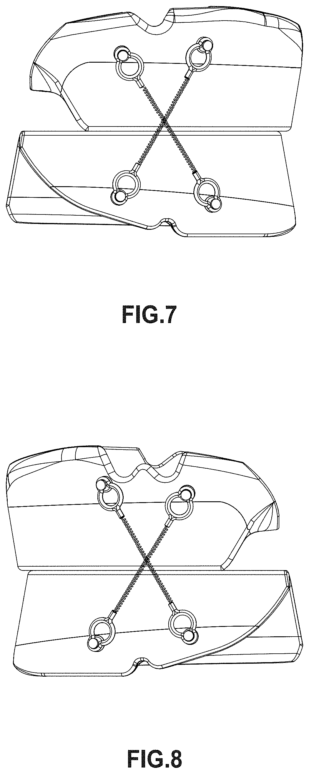 Patent USD1001289 Figure 5 – Centric relation self registering full denture oral appliance for direct mounting on laboratory articulator
