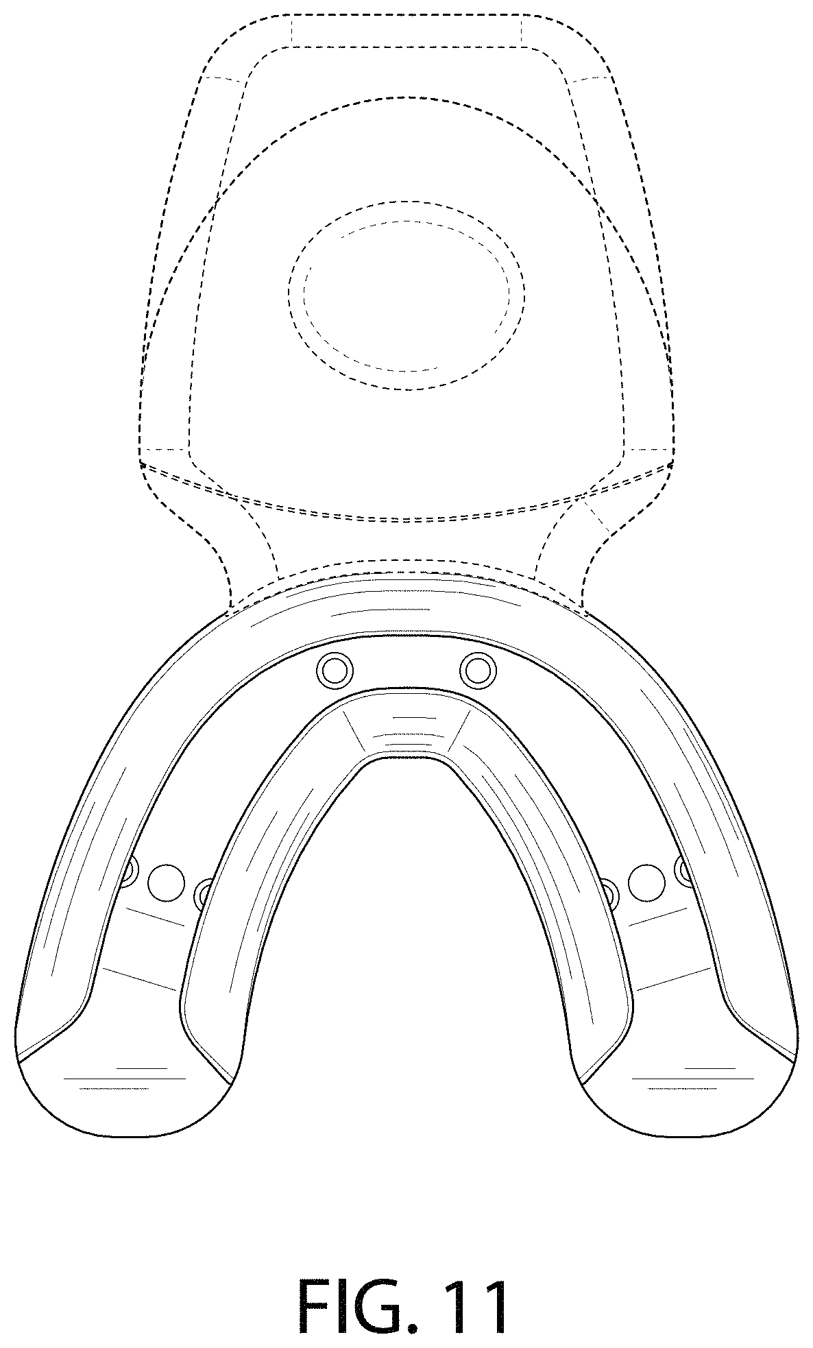 Patent USD1001290 Figure 9 – Oral care device