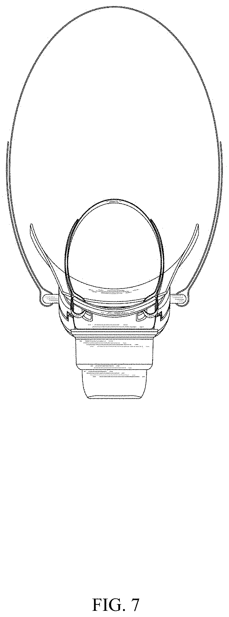 Patent USD1001293 Figure 7 – Toe valgus orthotic device