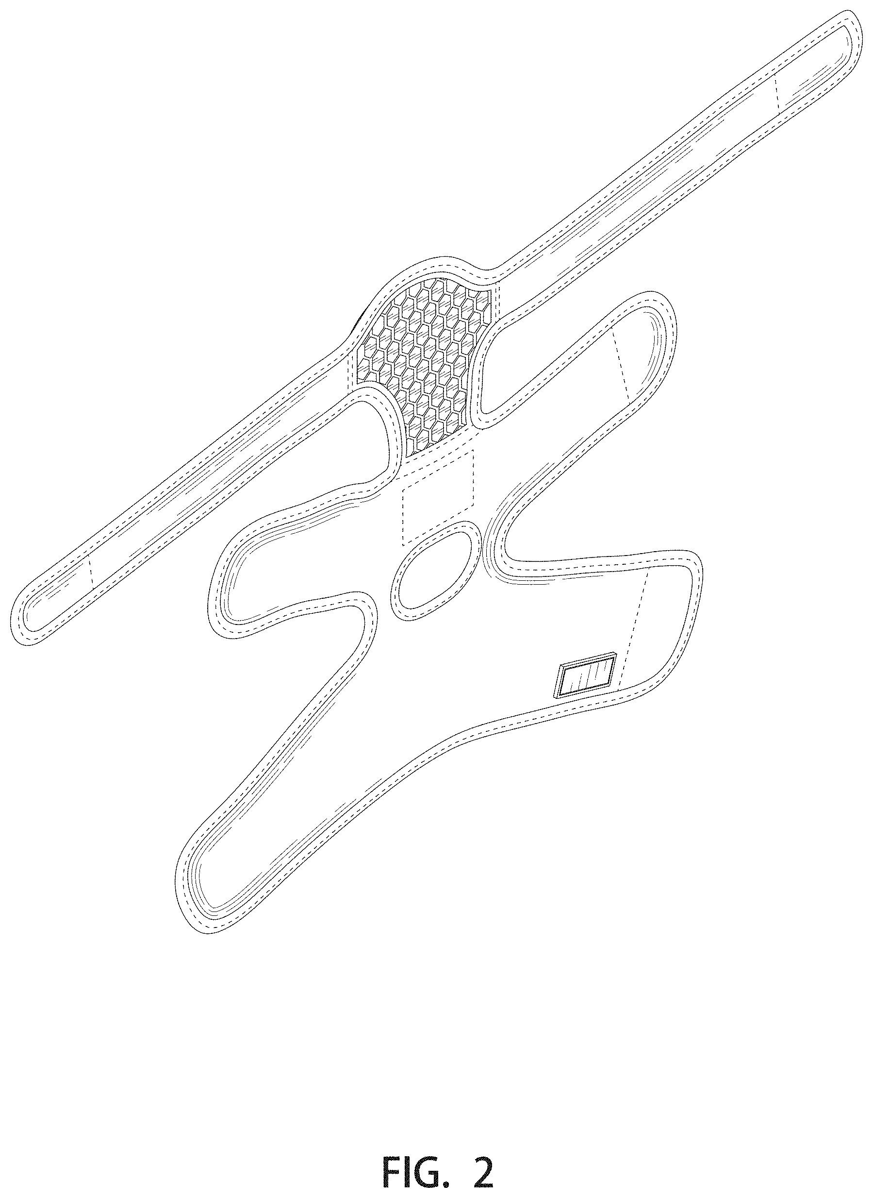 Patent USD1001294 Figure 2 – Drop foot brace