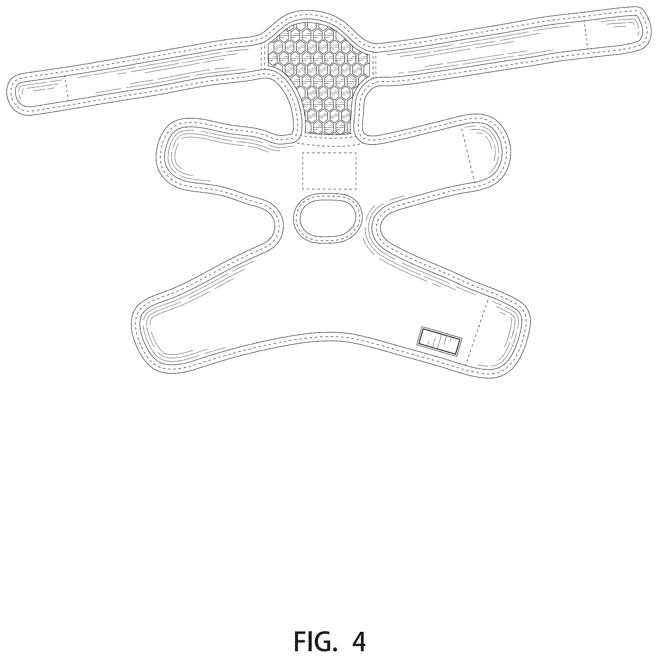 Patent USD1001294 Figure 4 – Drop foot brace