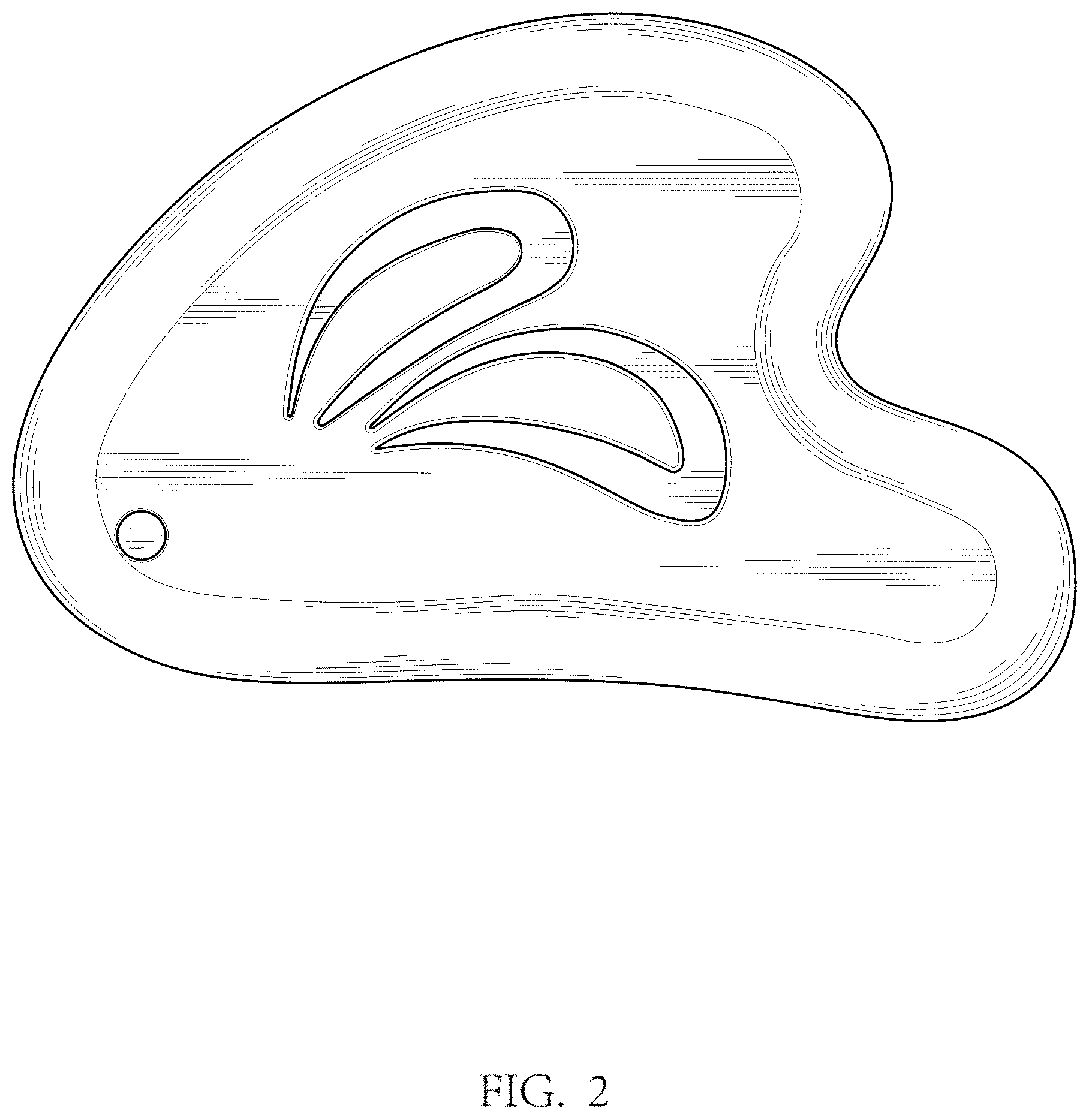Patent USD1001297 Figure 2 – Scraping massage tool