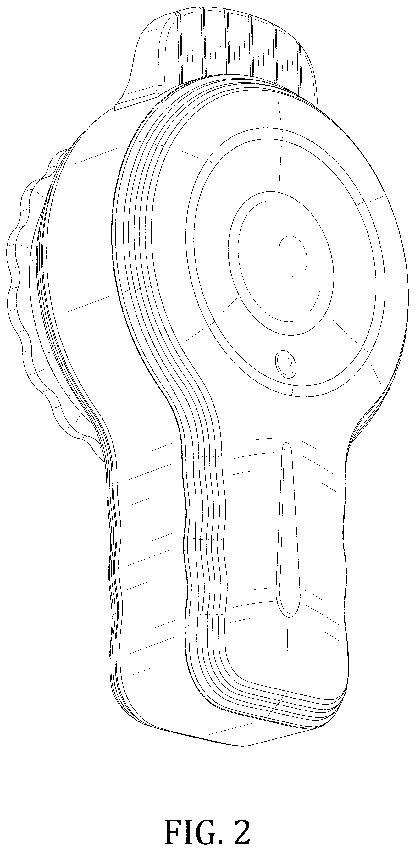 Patent USD1001298 Figure 2 – Massage device