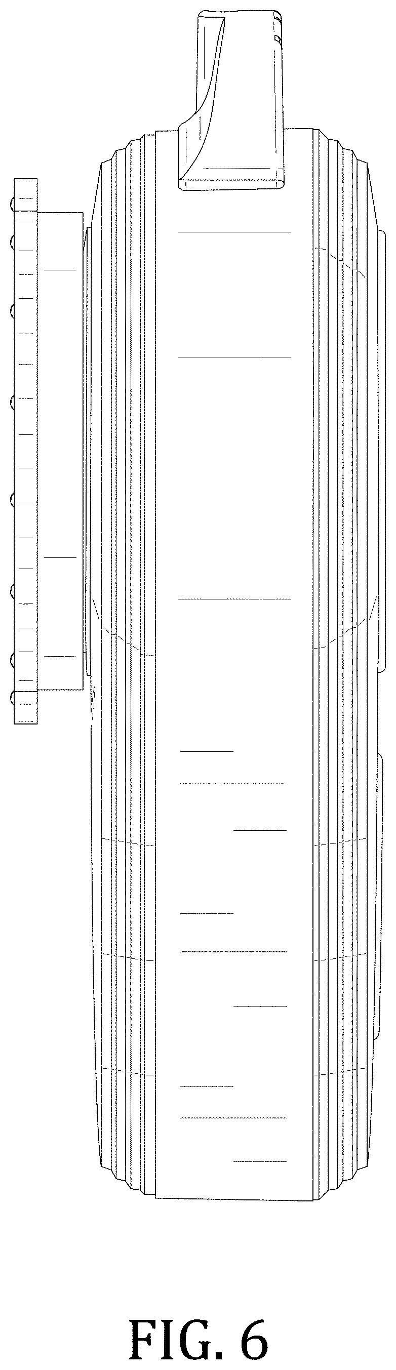 Patent USD1001298 Figure 6 – Massage device