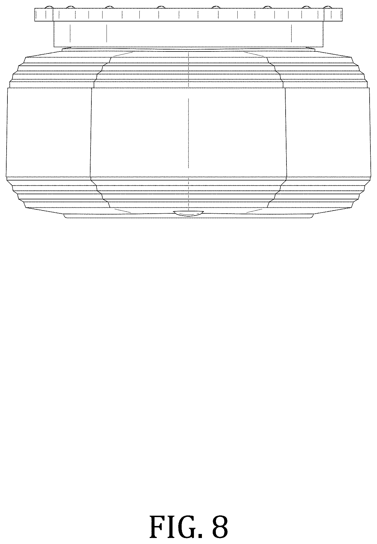 Patent USD1001298 Figure 8 – Massage device
