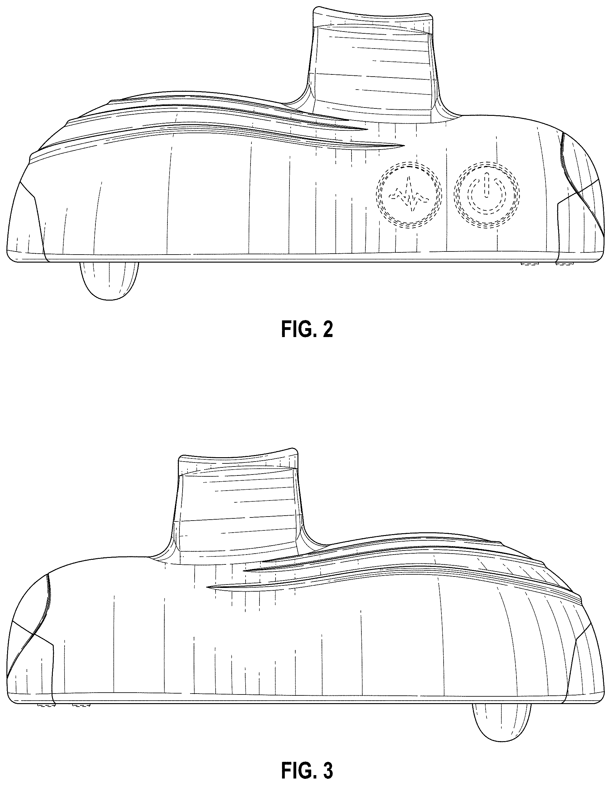 Patent USD1001299 Figure 2 – Handheld vibrating apparatus
