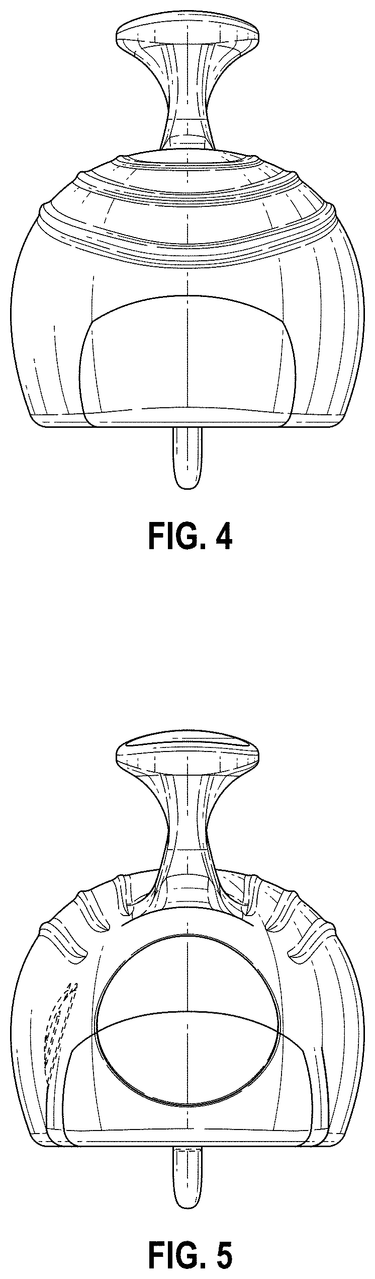 Patent USD1001299 Figure 3 – Handheld vibrating apparatus