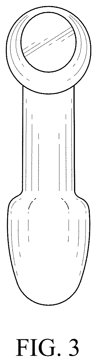 Patent USD1001300 Figure 3 – Massage tool