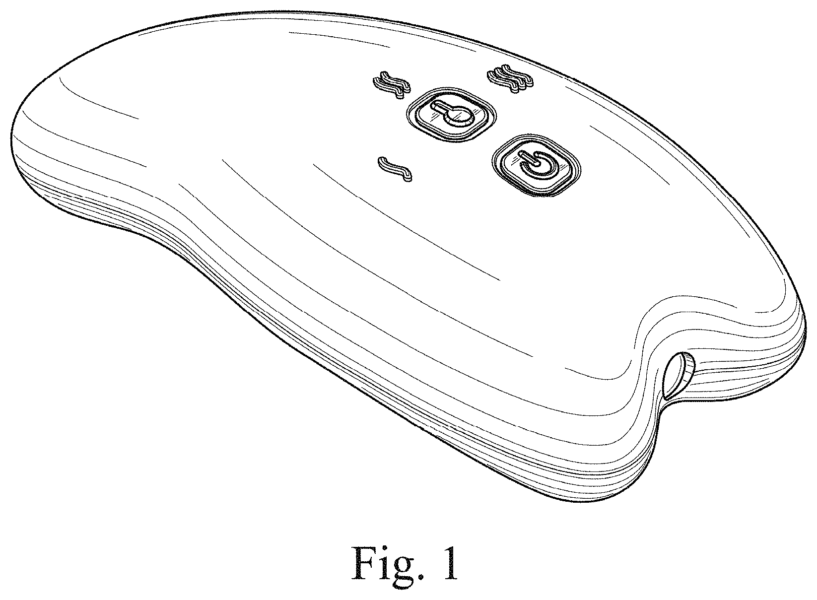 Patent USD1001301 Figure 1 – Breast massager
