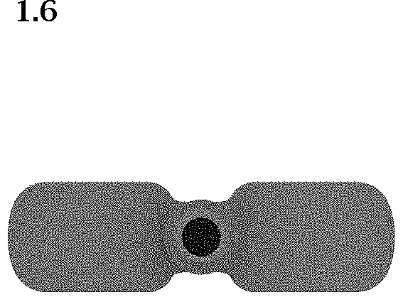 Patent USD1001304 Figure 6 – Massage head of the fascia gun