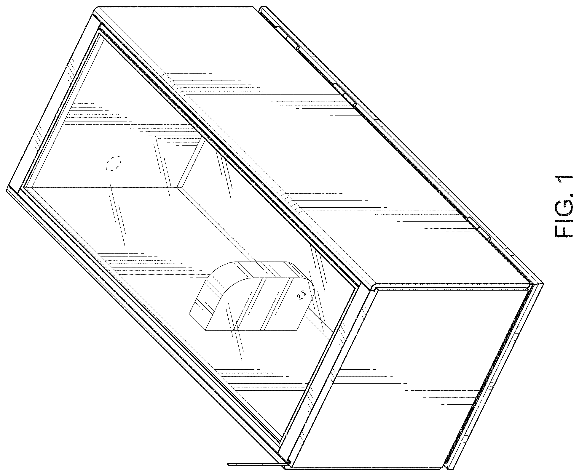 Patent USD1001312 Figure 1 – Booth