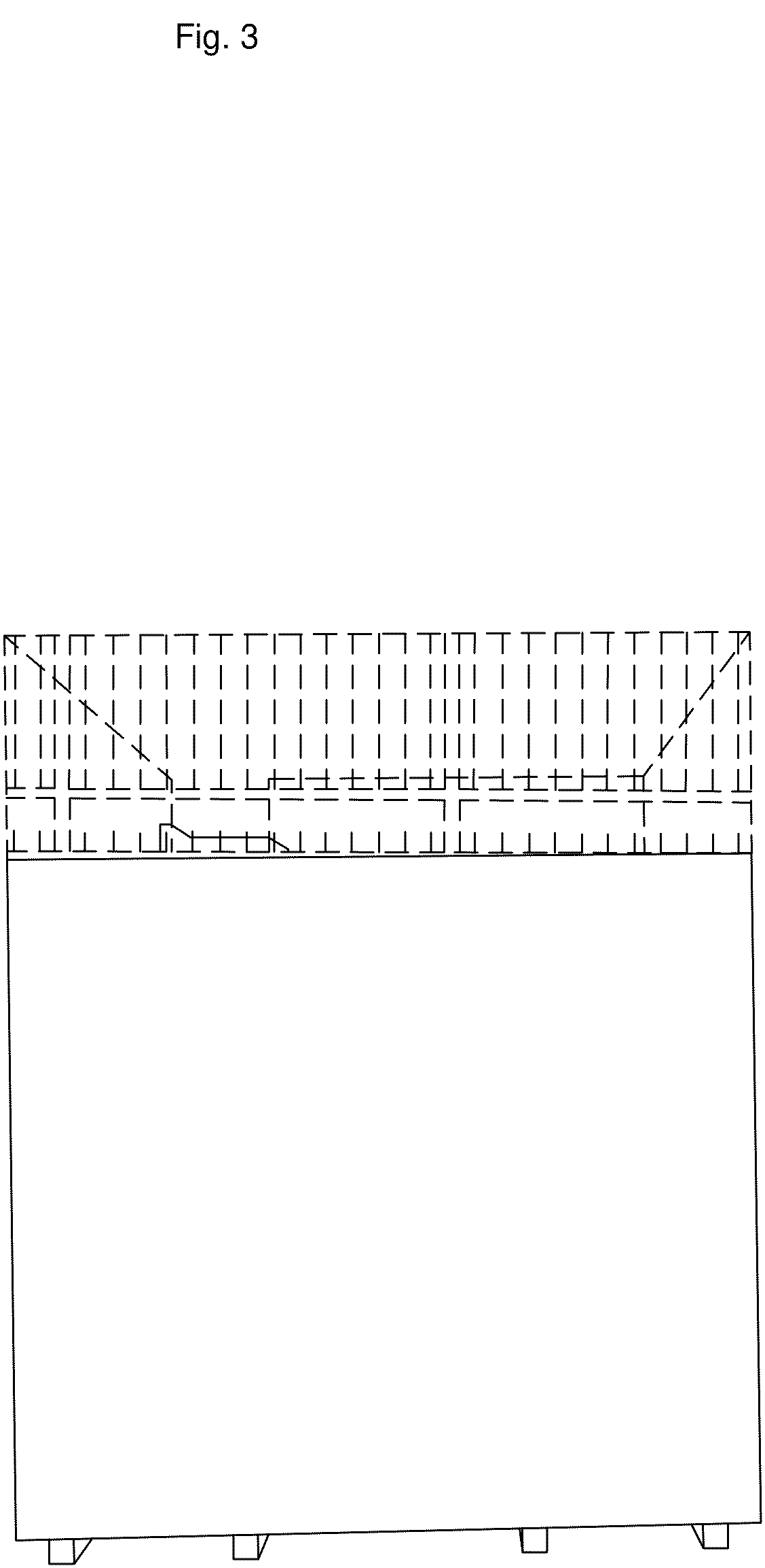 Patent USD1001313 Figure 3 – Tailgating shed