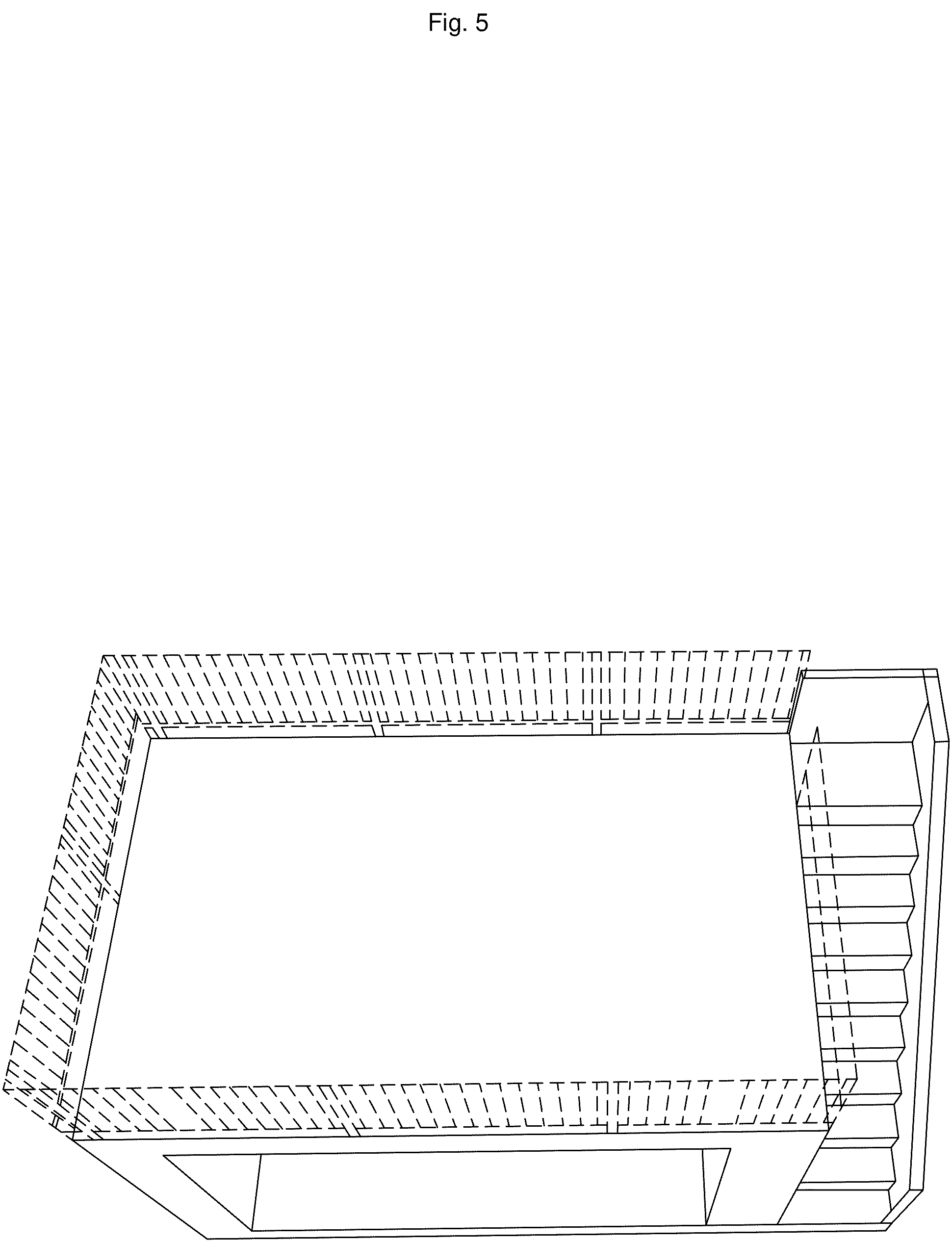 Patent USD1001313 Figure 5 – Tailgating shed