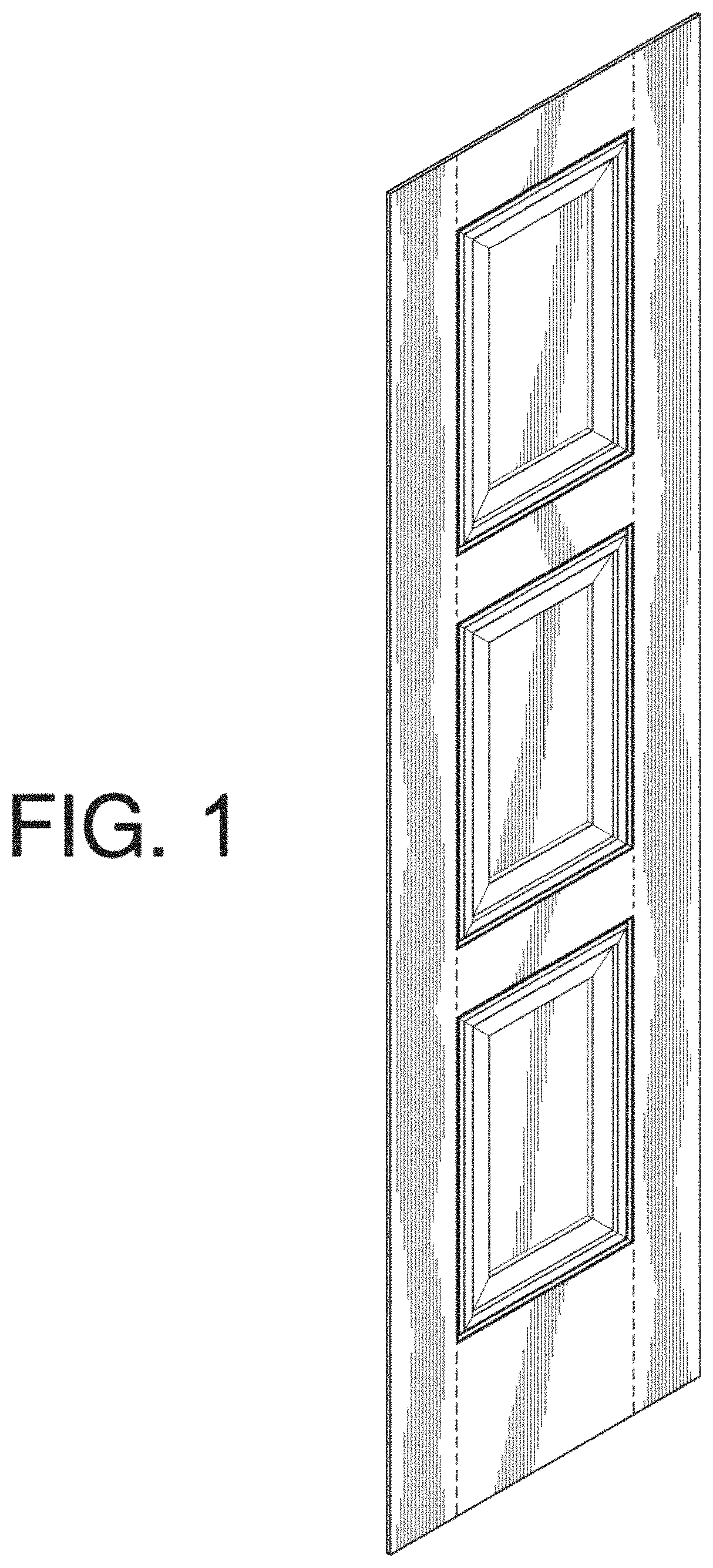 Patent USD1001314 — Door facing — Figure 1