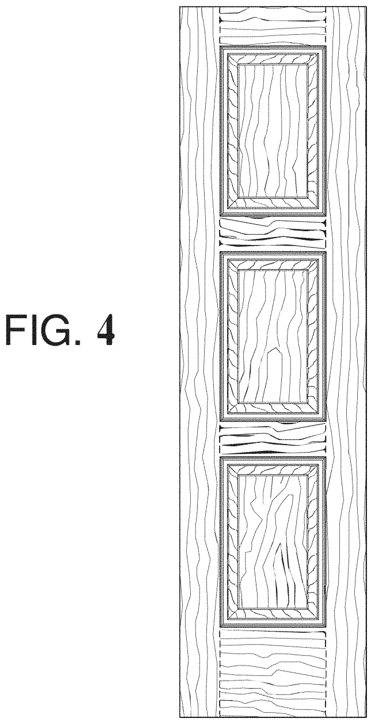 Patent USD1001314 Figure 4 – Door facing